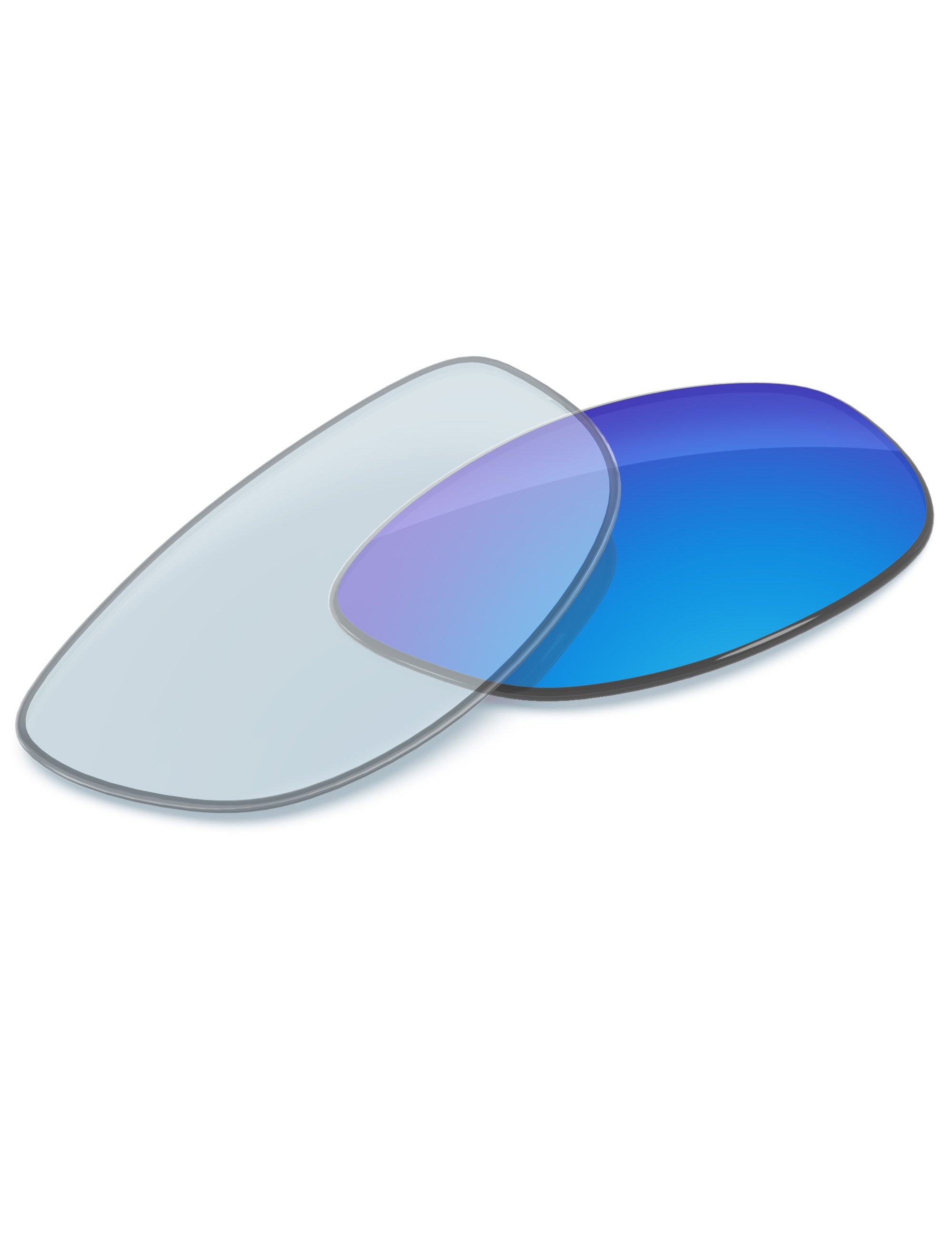Sky Blue FlashMirror™ Photochromic-Non-Polarized