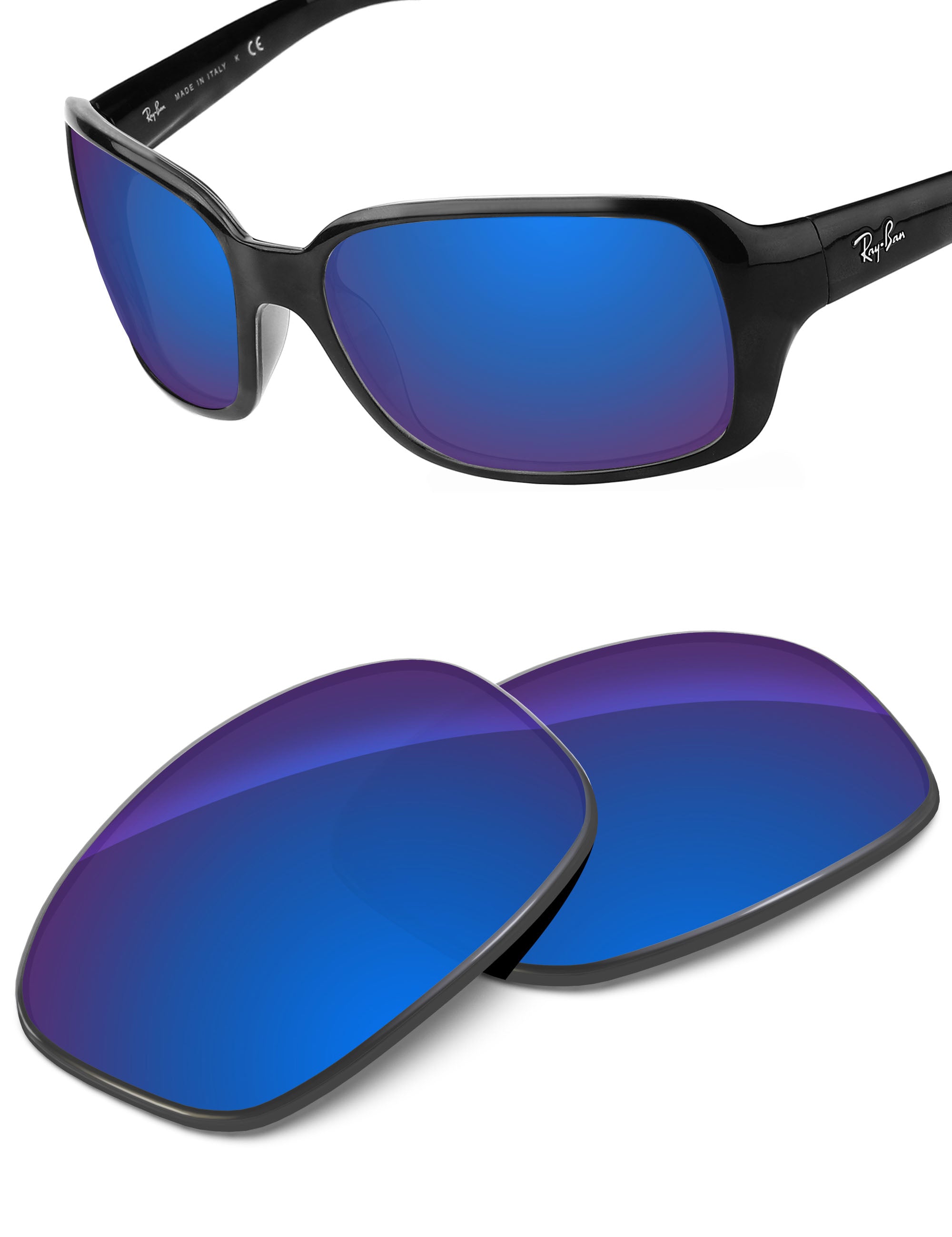 Sapphire Blue FlashMirror™-Non-Polarized