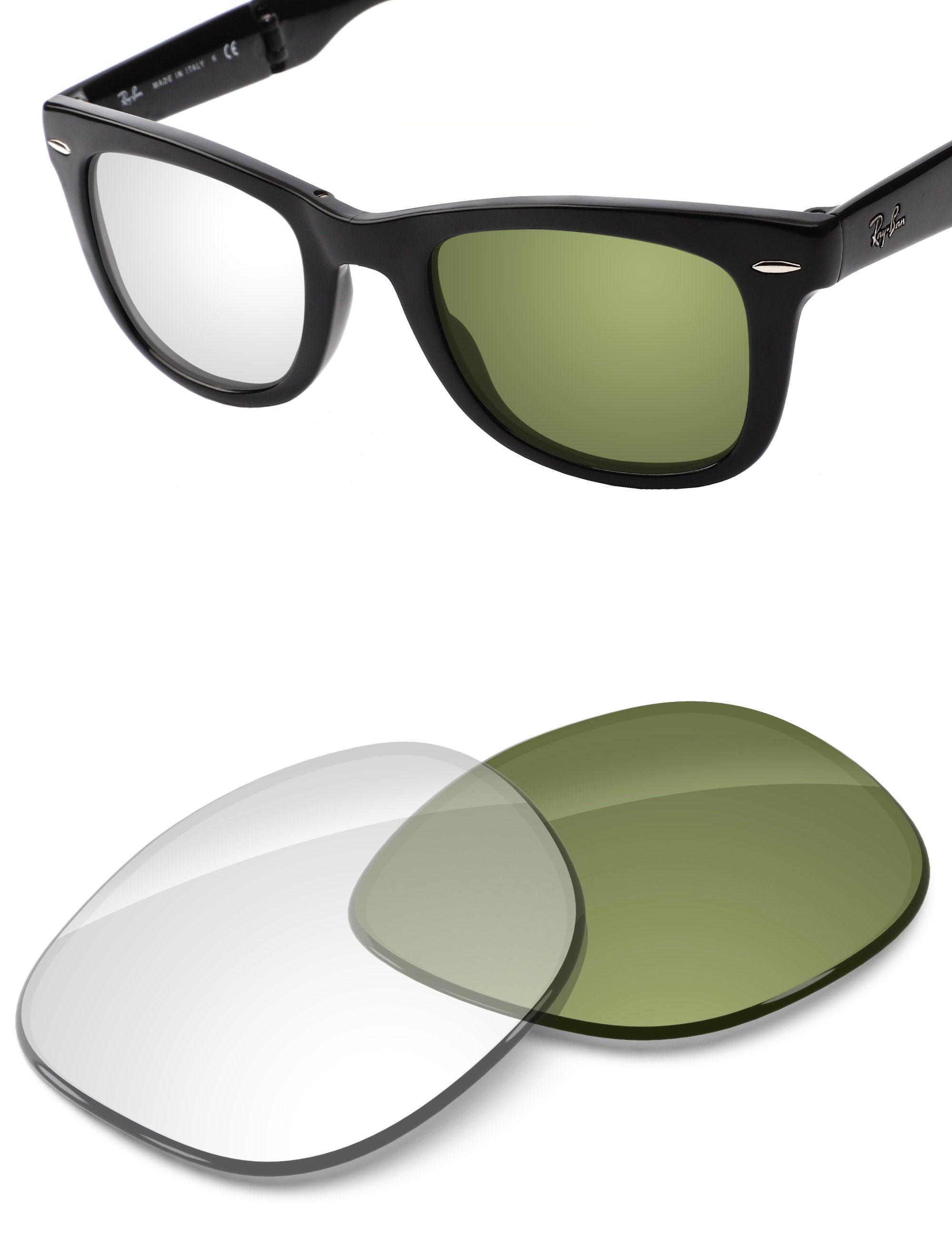 Adapt Green Photochromic Blue Light Blocking-Non-Polarized