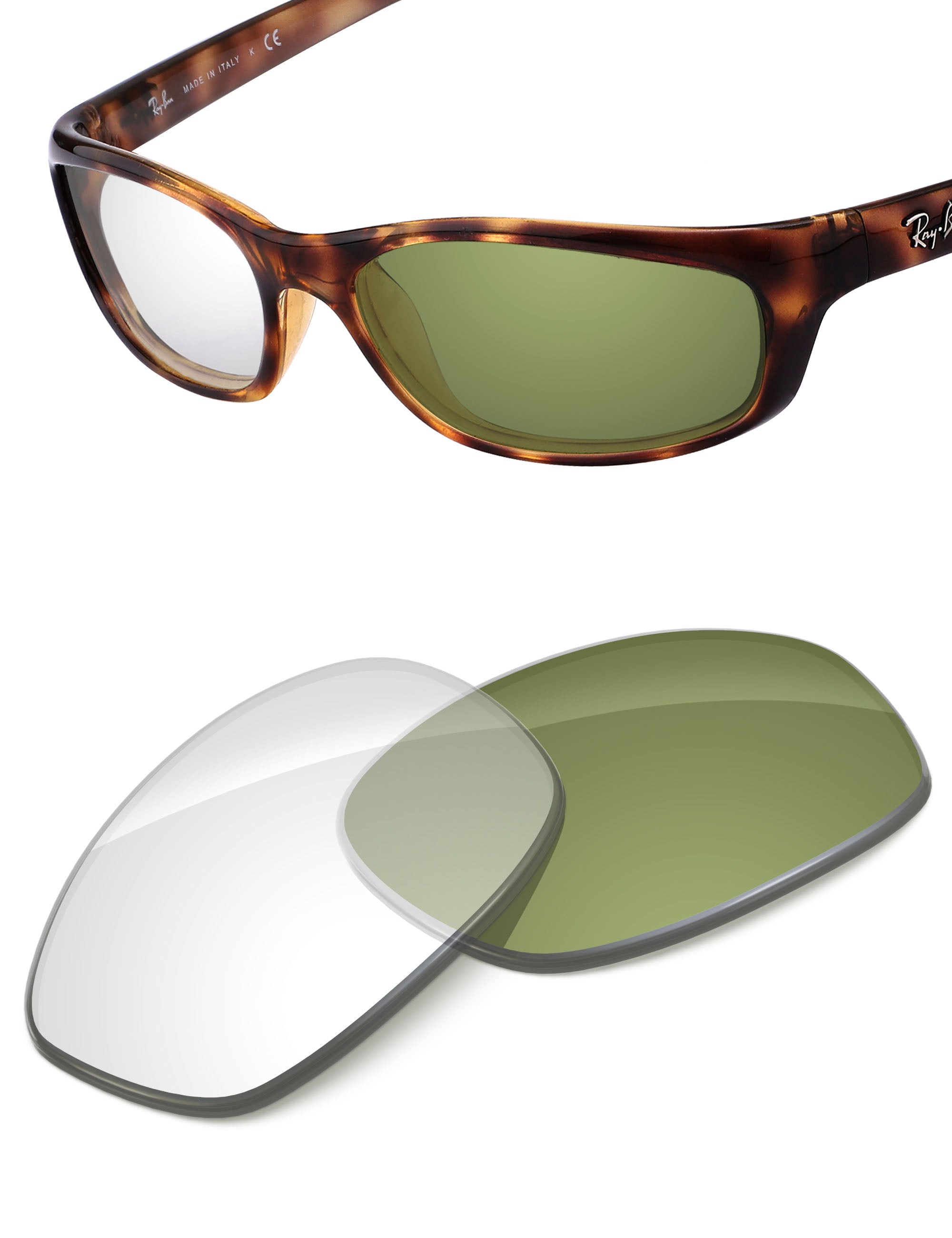 Adapt Green Photochromic Blue Light Blocking-Non-Polarized