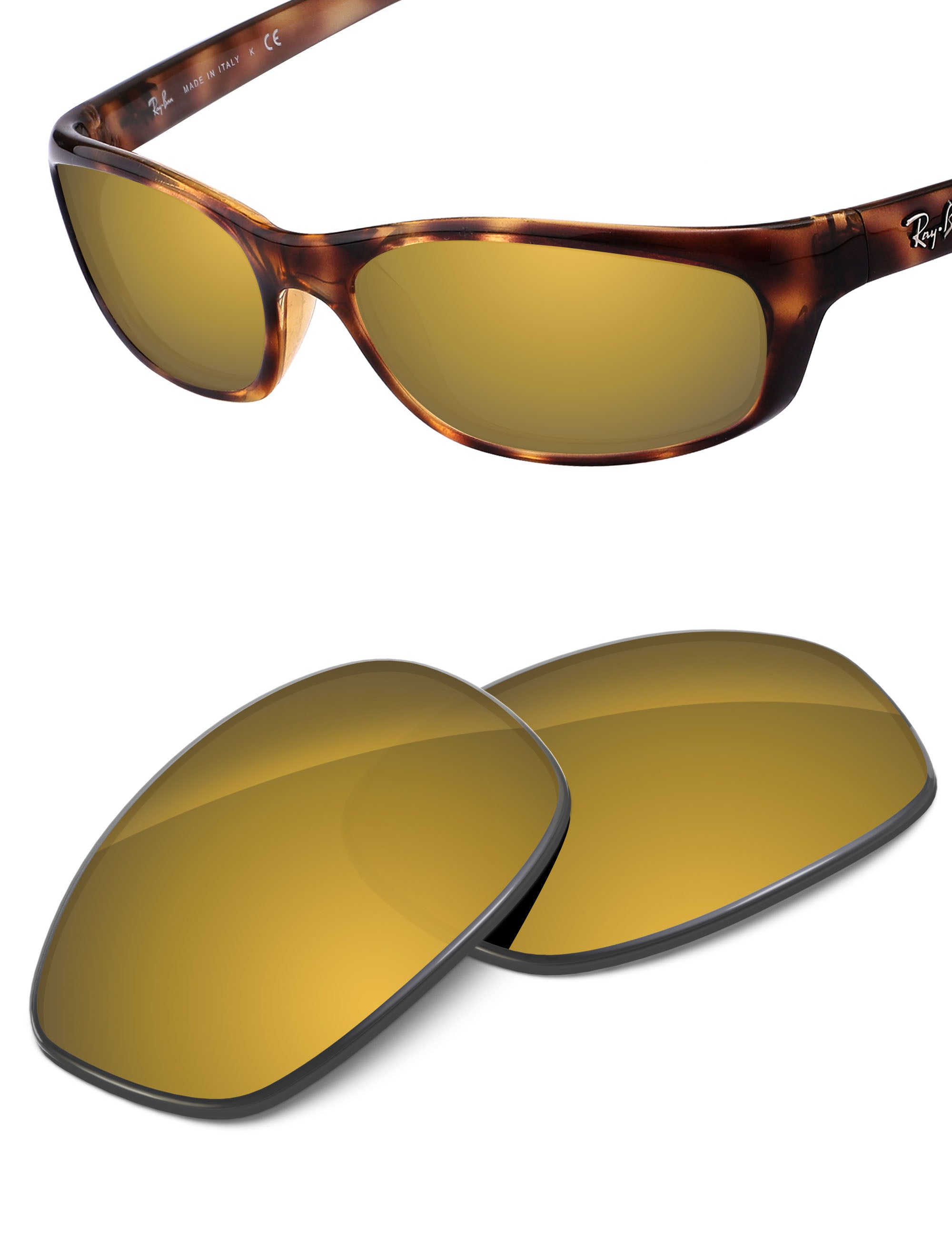Tungsten Gold FlashMirror™-Non-Polarized