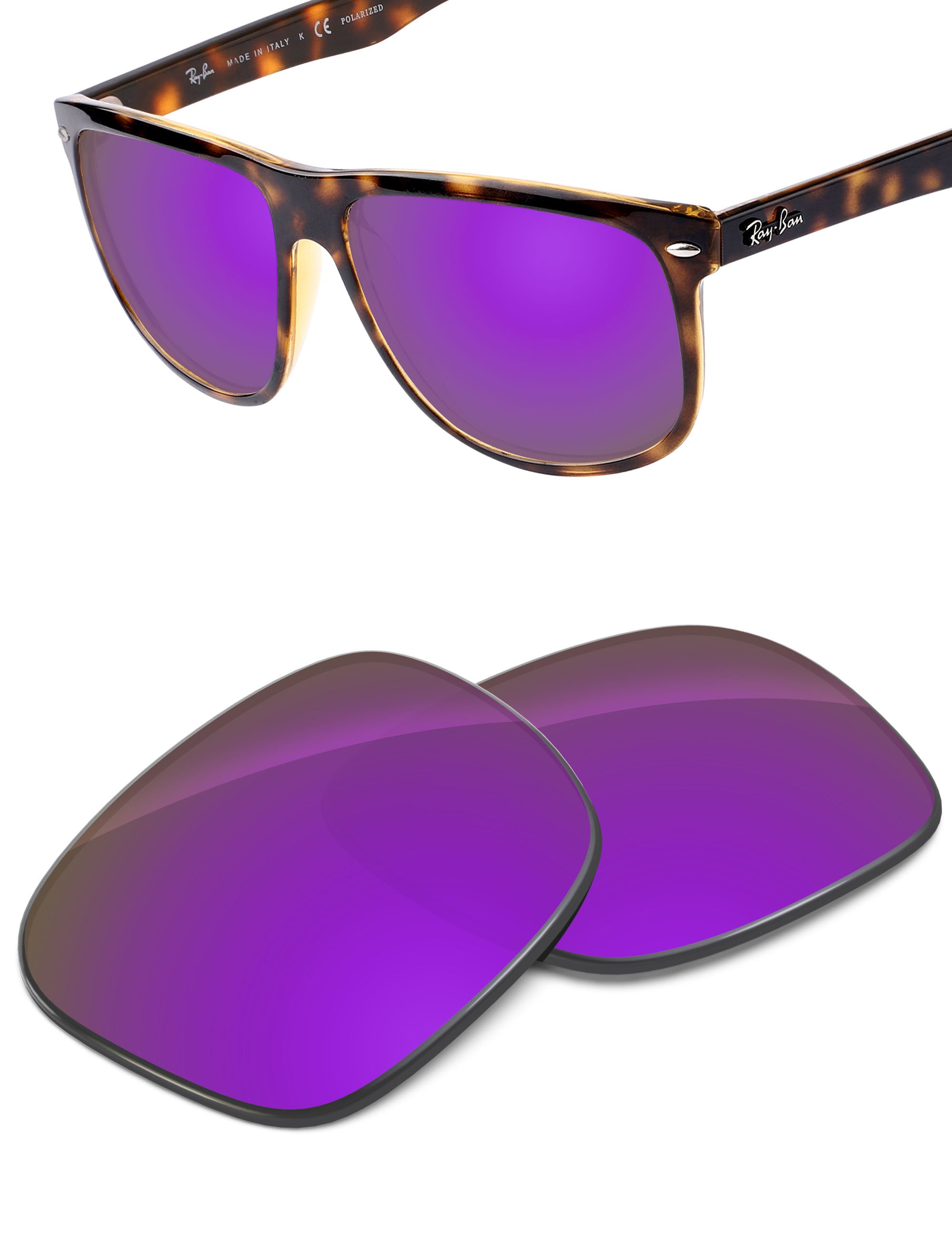 Plum Purple FlashMirror™-Non-Polarized