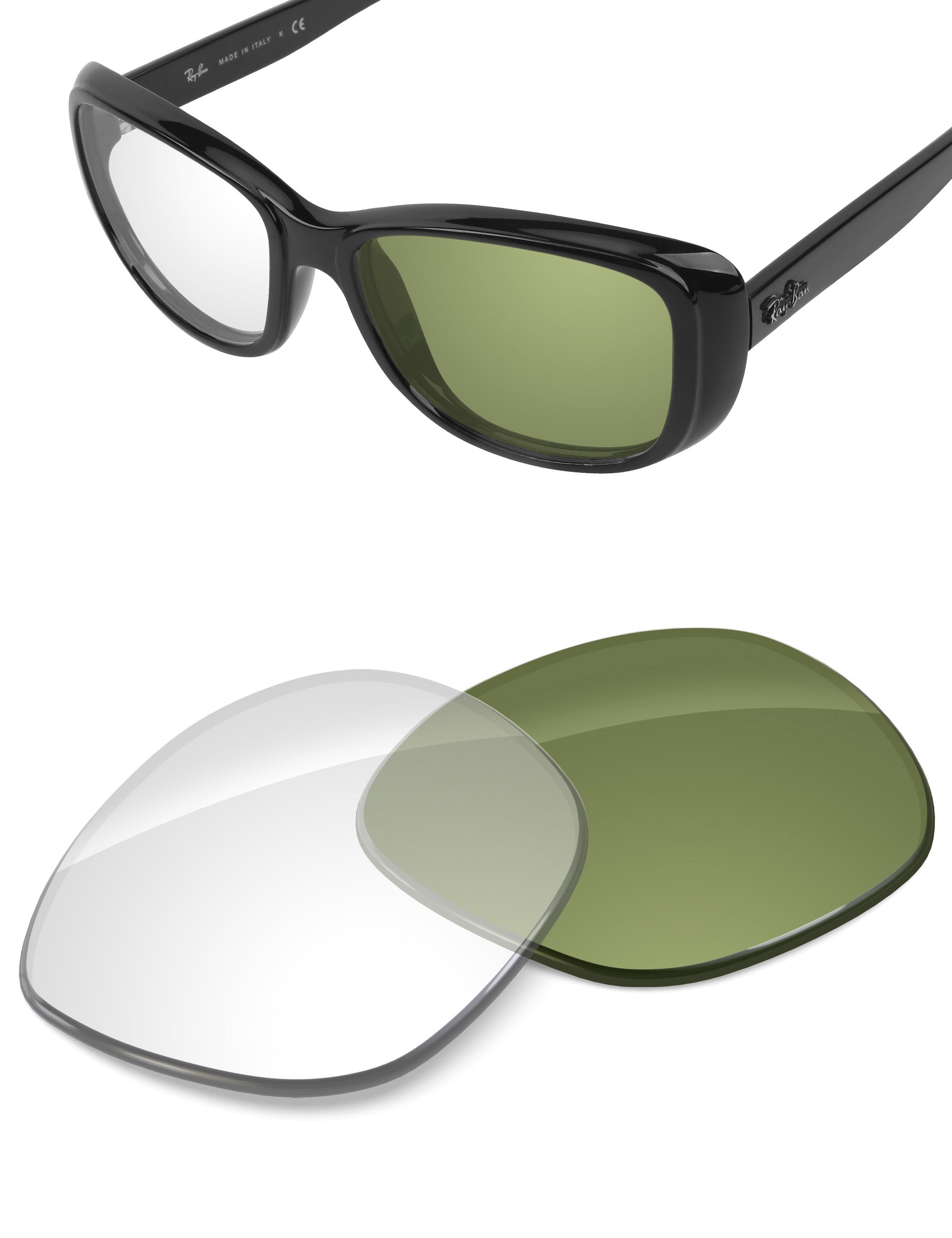 Adapt Green Photochromic Blue Light Blocking-Non-Polarized