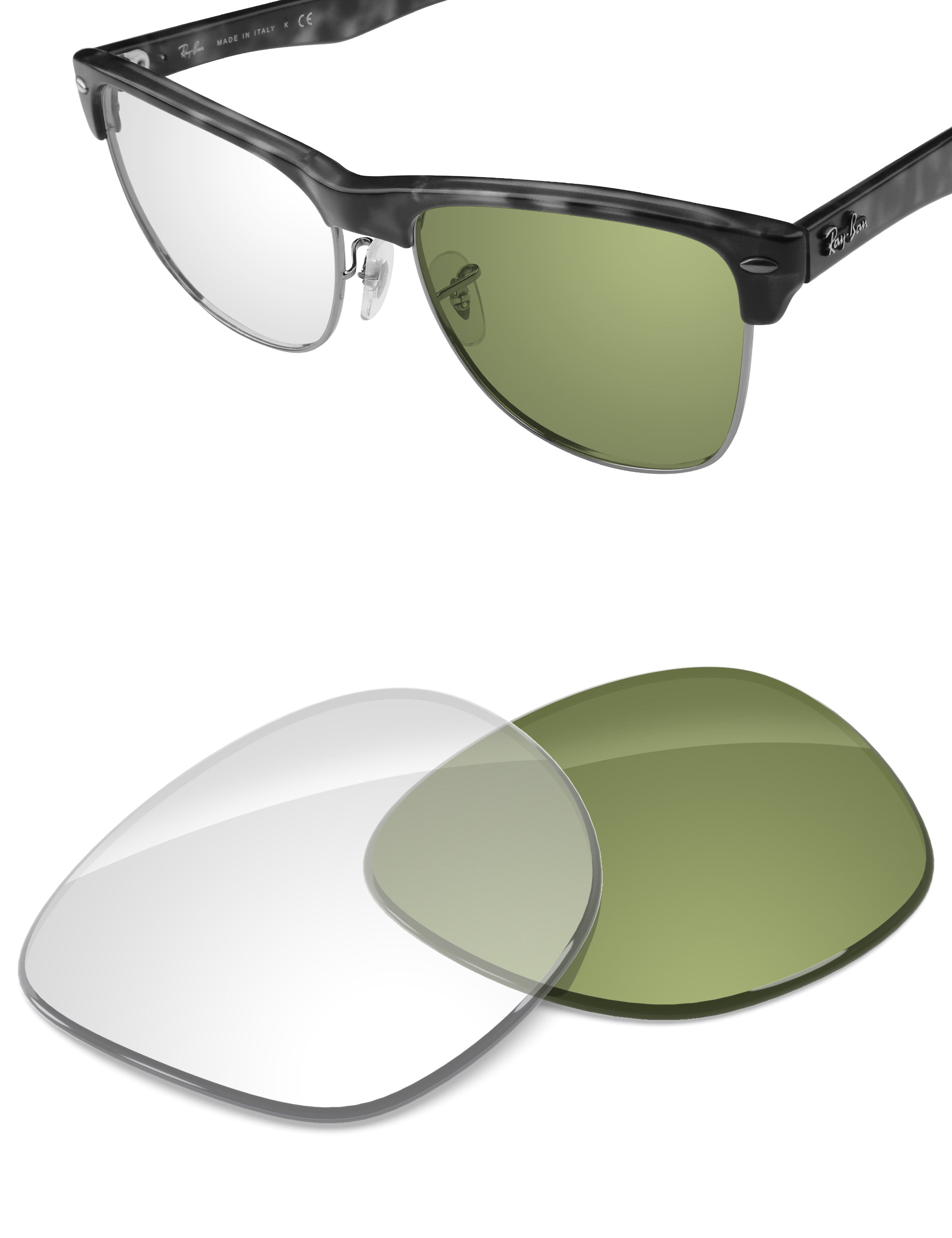 Adapt Green Photochromic Blue Light Blocking-Non-Polarized