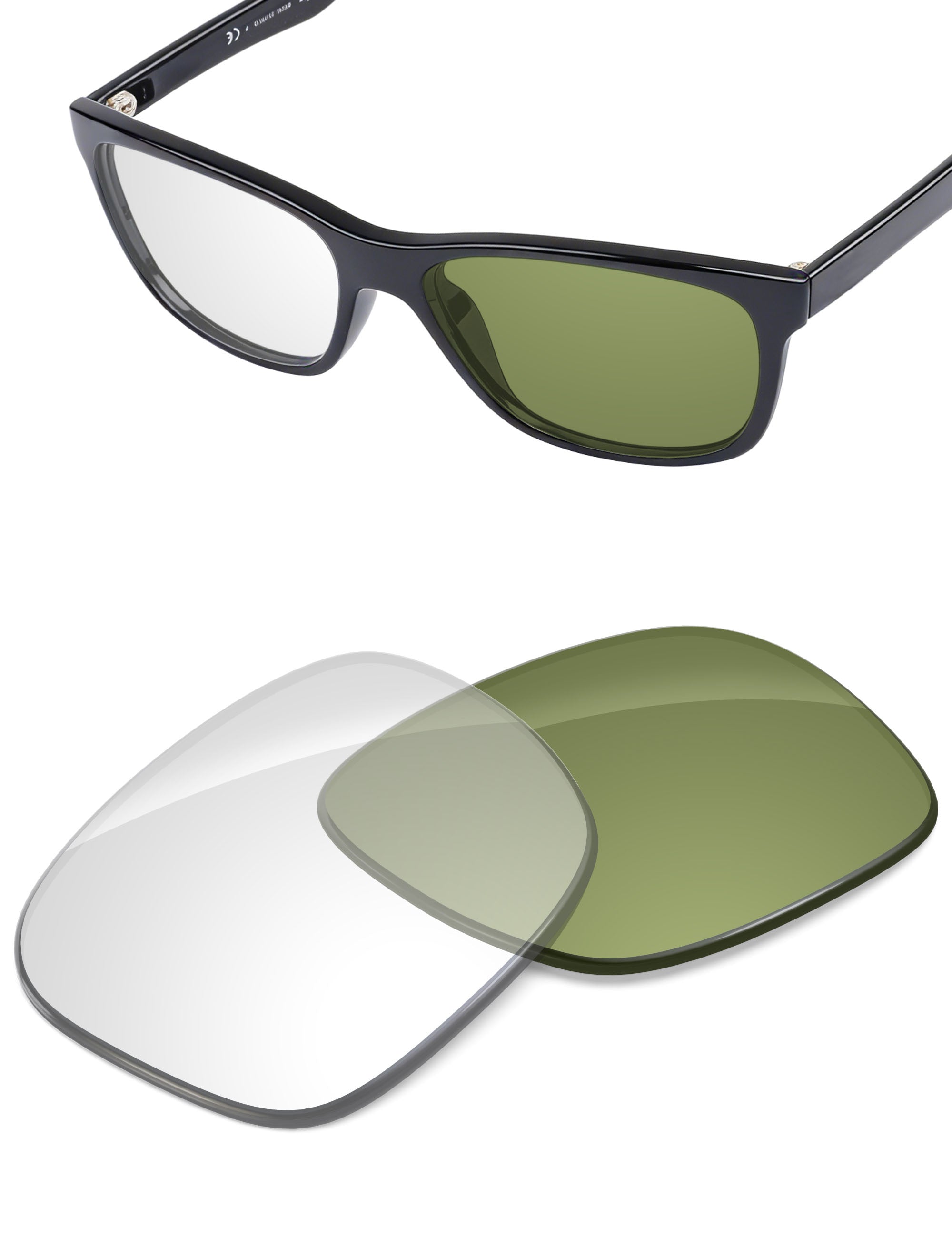 Adapt Green Photochromic Blue Light Blocking-Non-Polarized