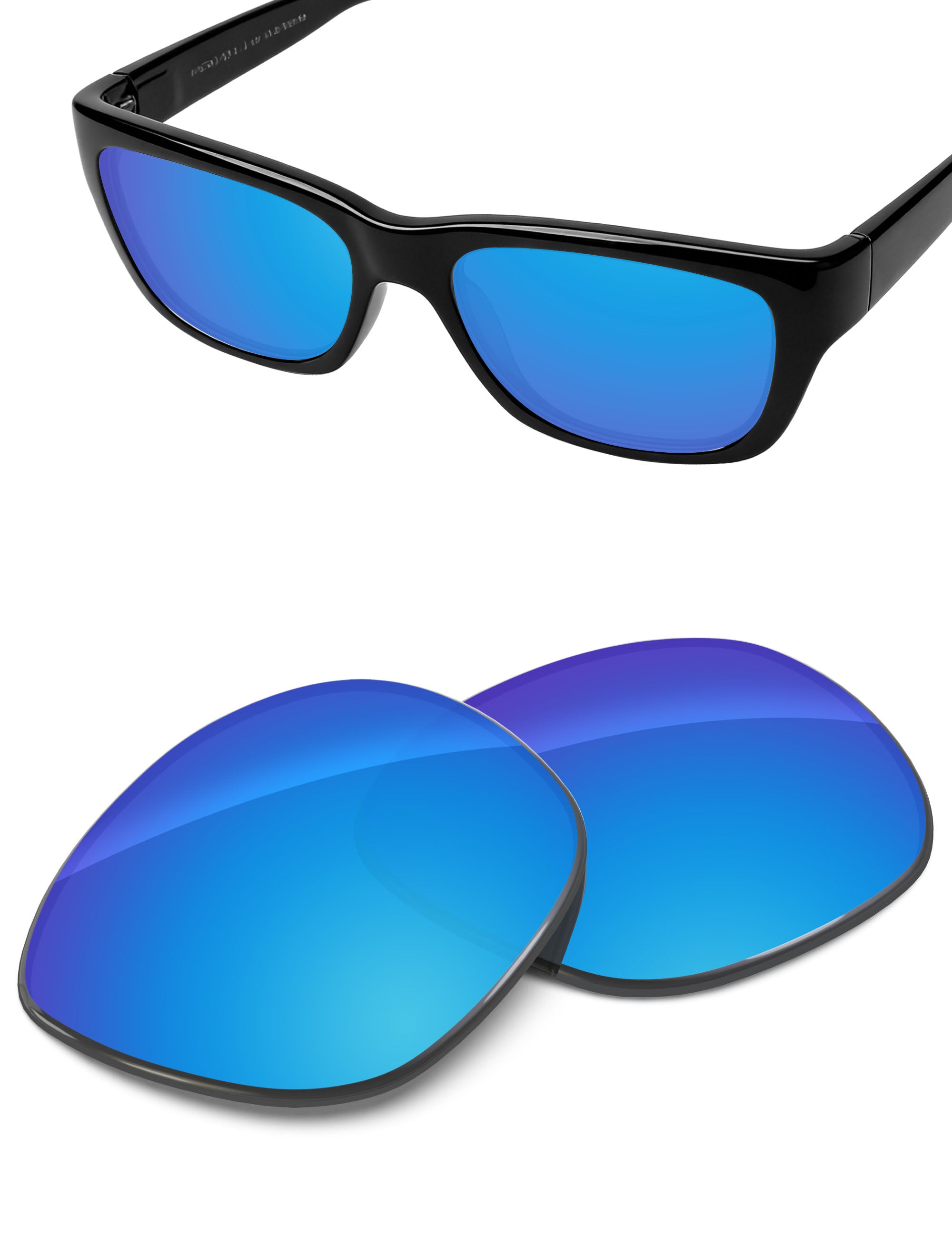 Sky Blue FlashMirror™-Non-Polarized