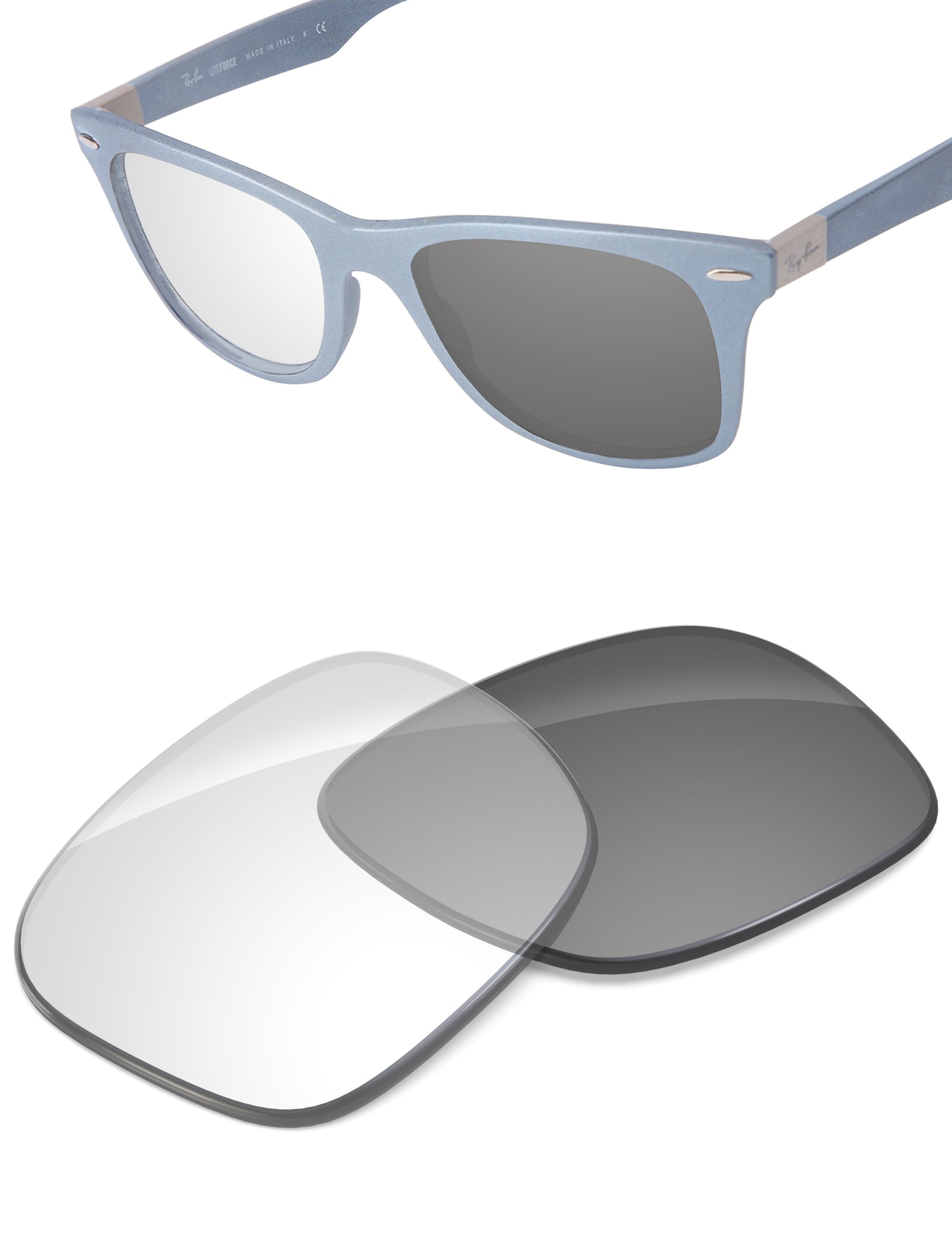 Adapt Gray Photochromic Blue Light Blocking-Non-Polarized