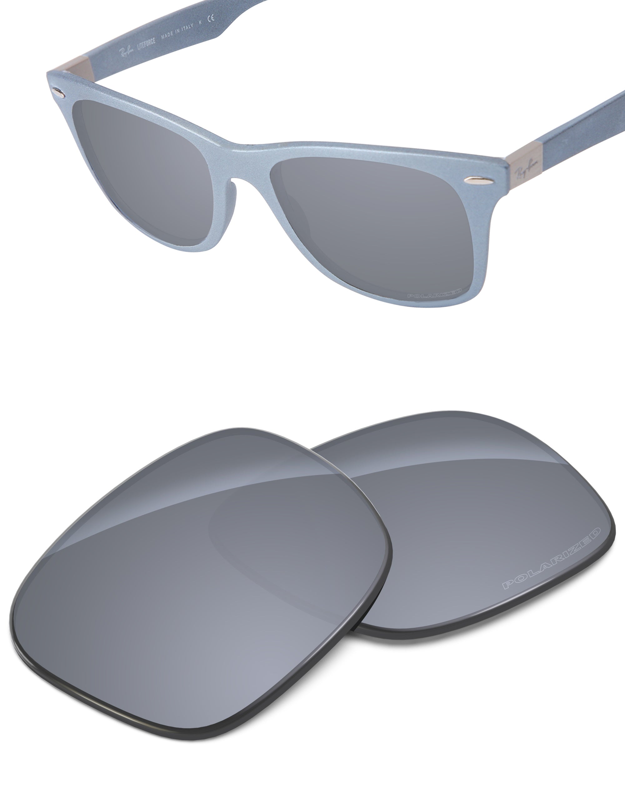 Silver Metallic FlashMirror™-Polarized