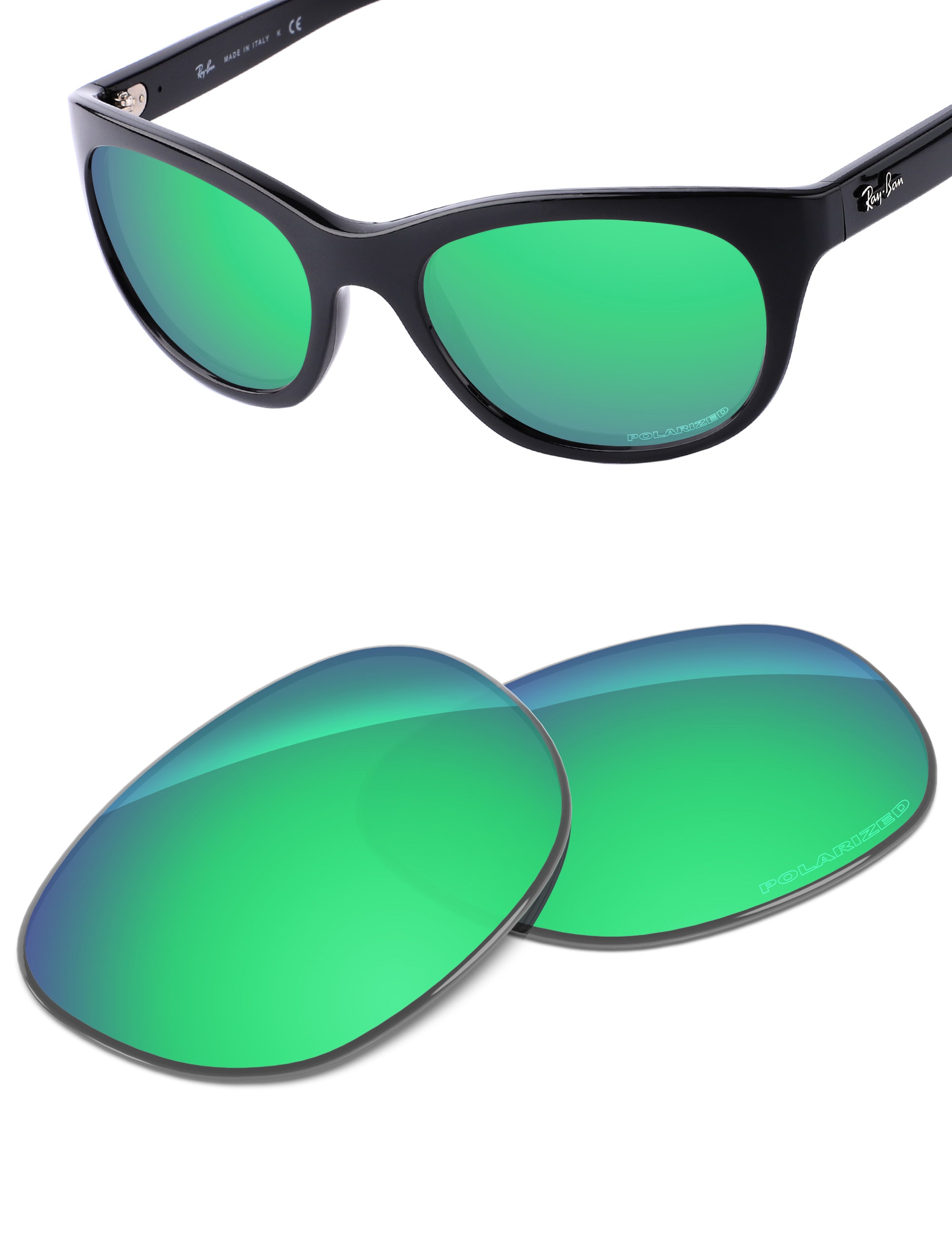 Emerald Green FlashMirror™-Polarized