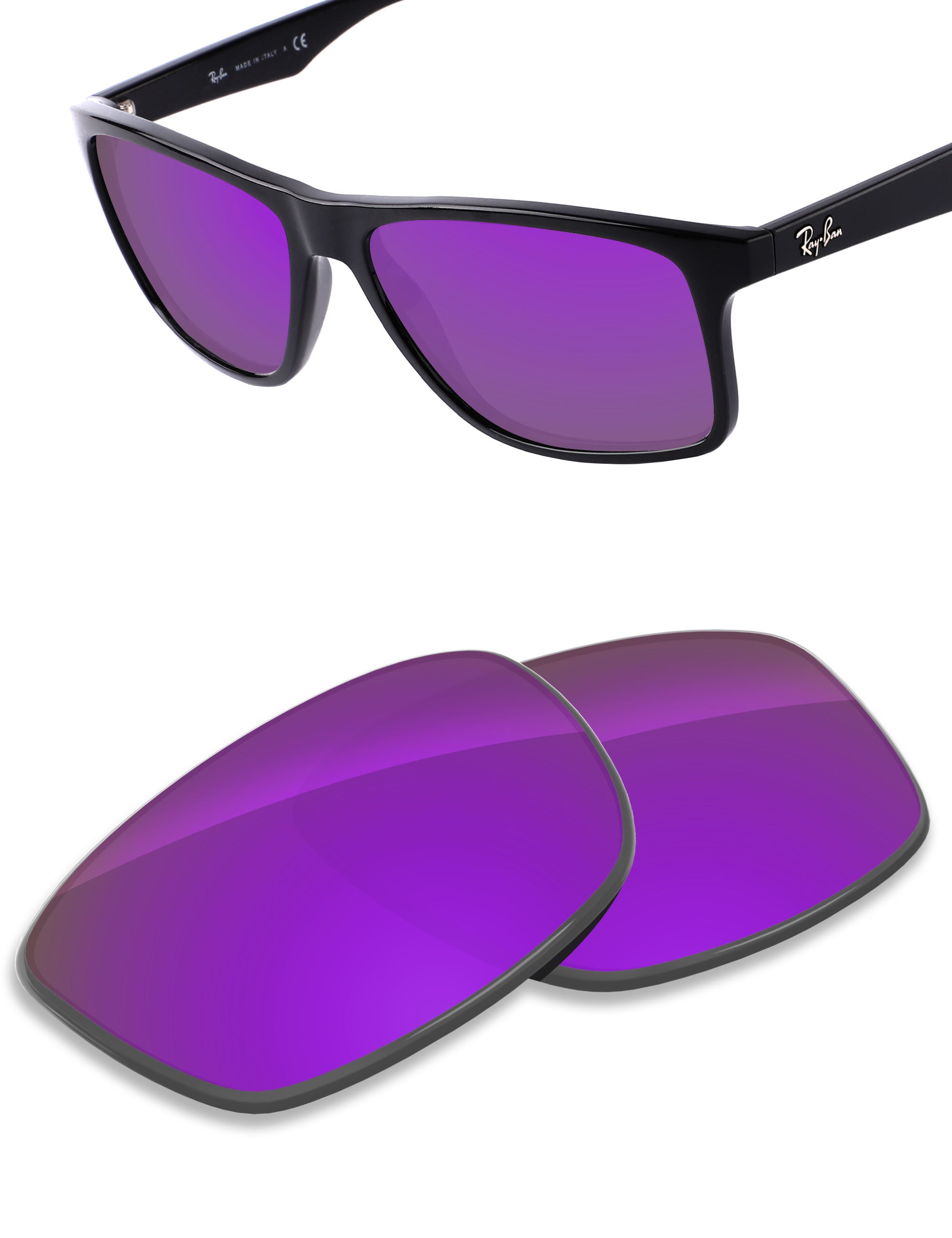 Plum Purple FlashMirror™-Non-Polarized