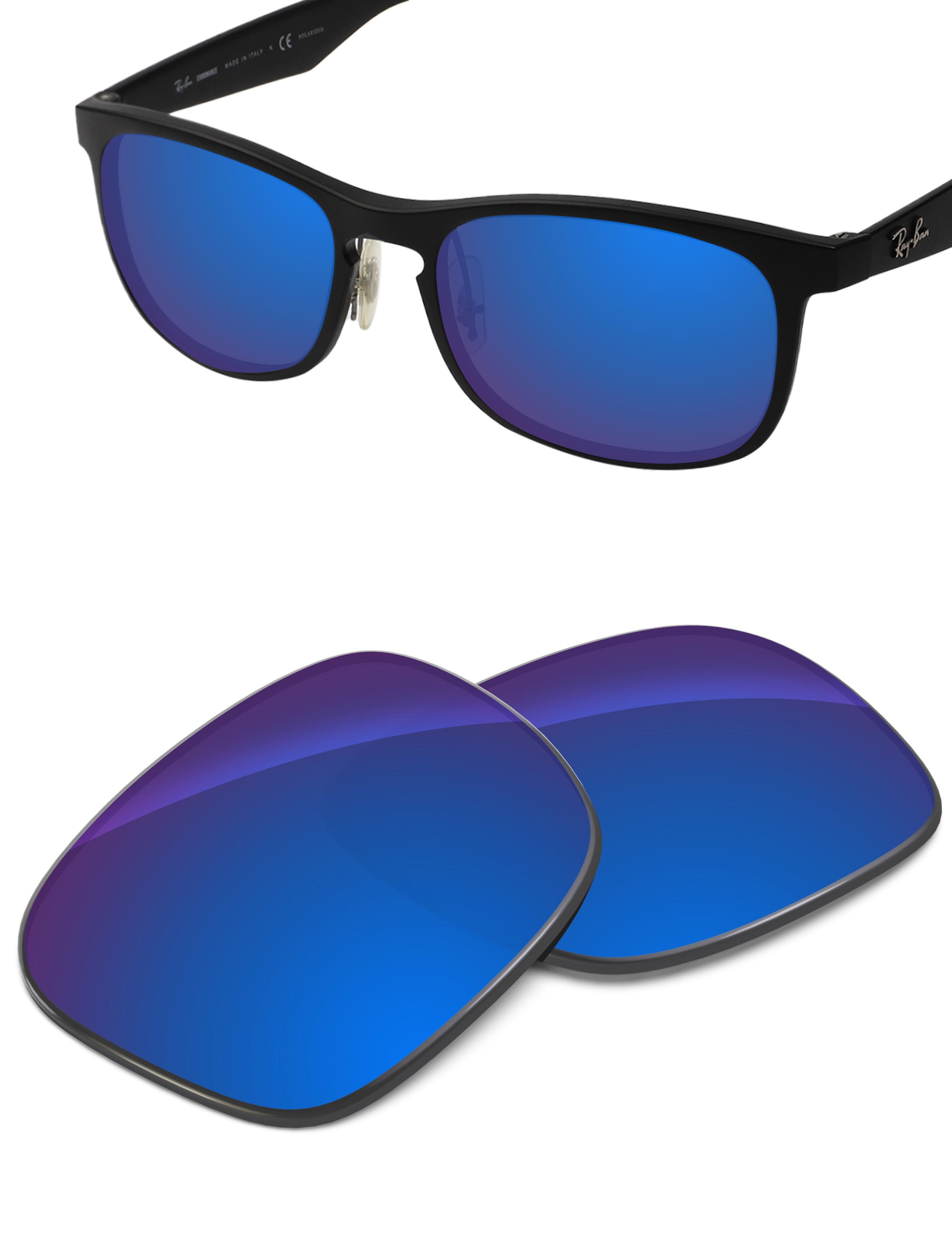 Sapphire Blue FlashMirror™-Non-Polarized