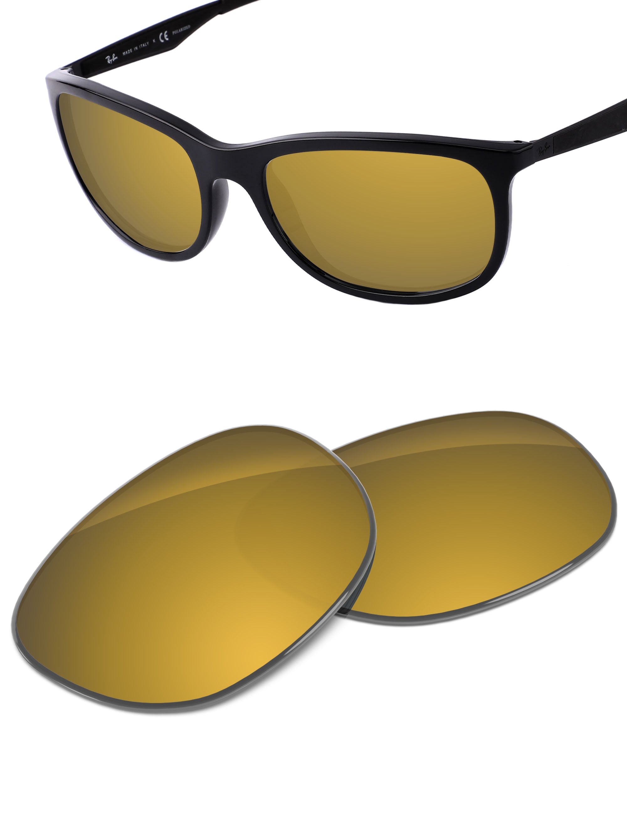 Tungsten Gold FlashMirror™-Non-Polarized