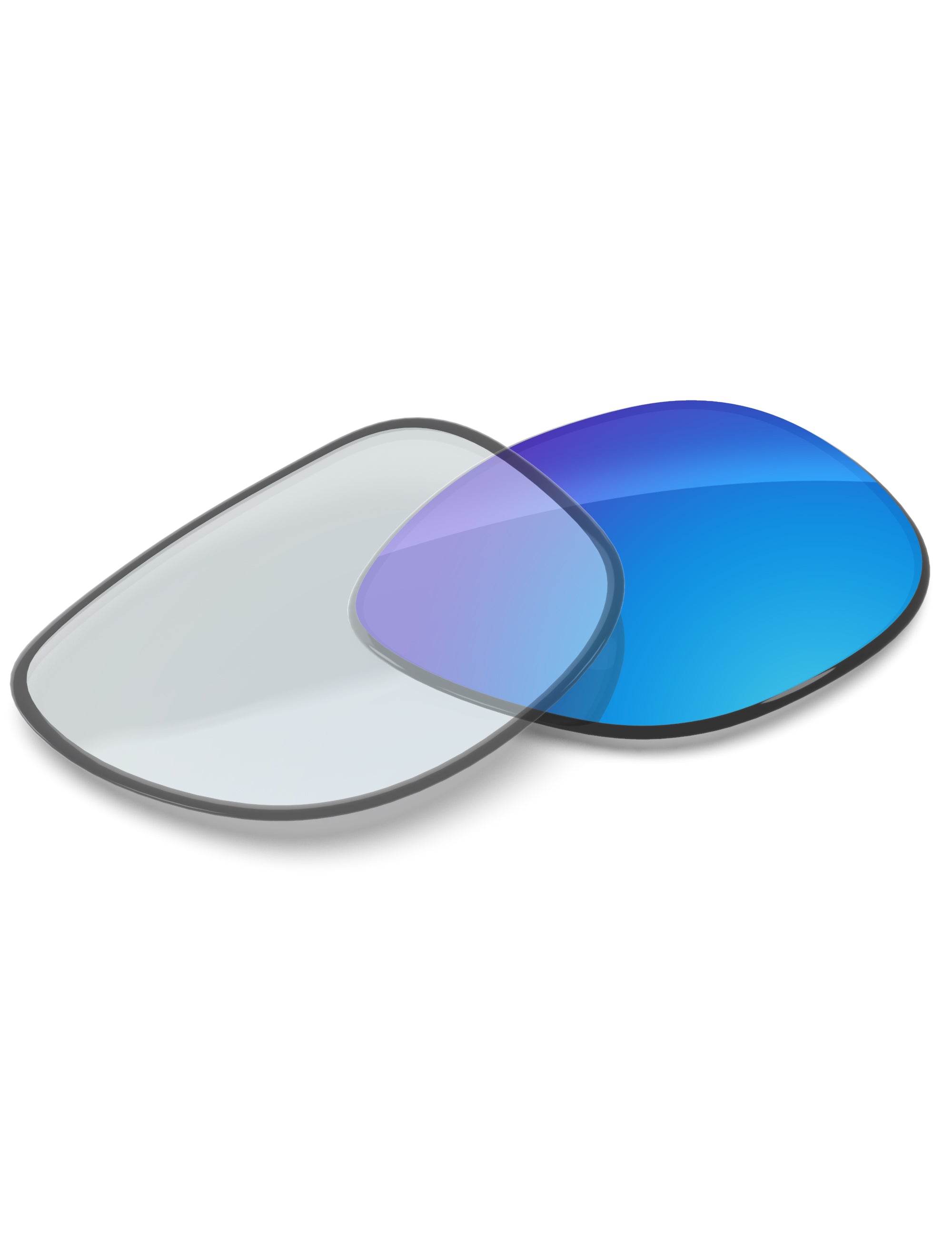 Sky Blue FlashMirror™ Photochromic-Non-Polarized