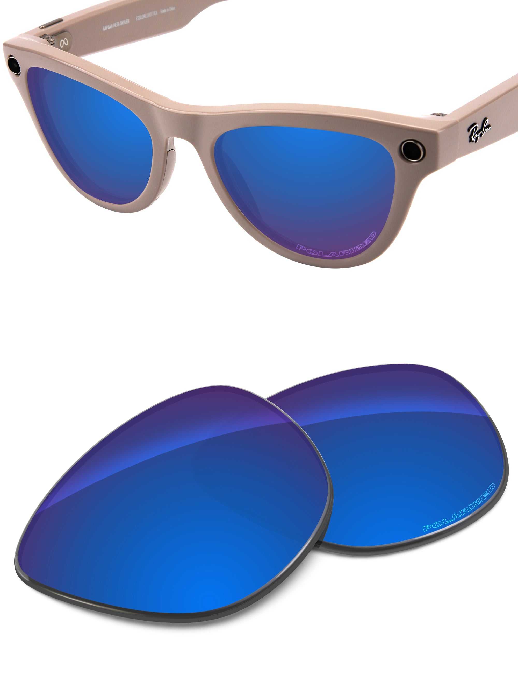 Sapphire Blue FlashMirror™-Polarized