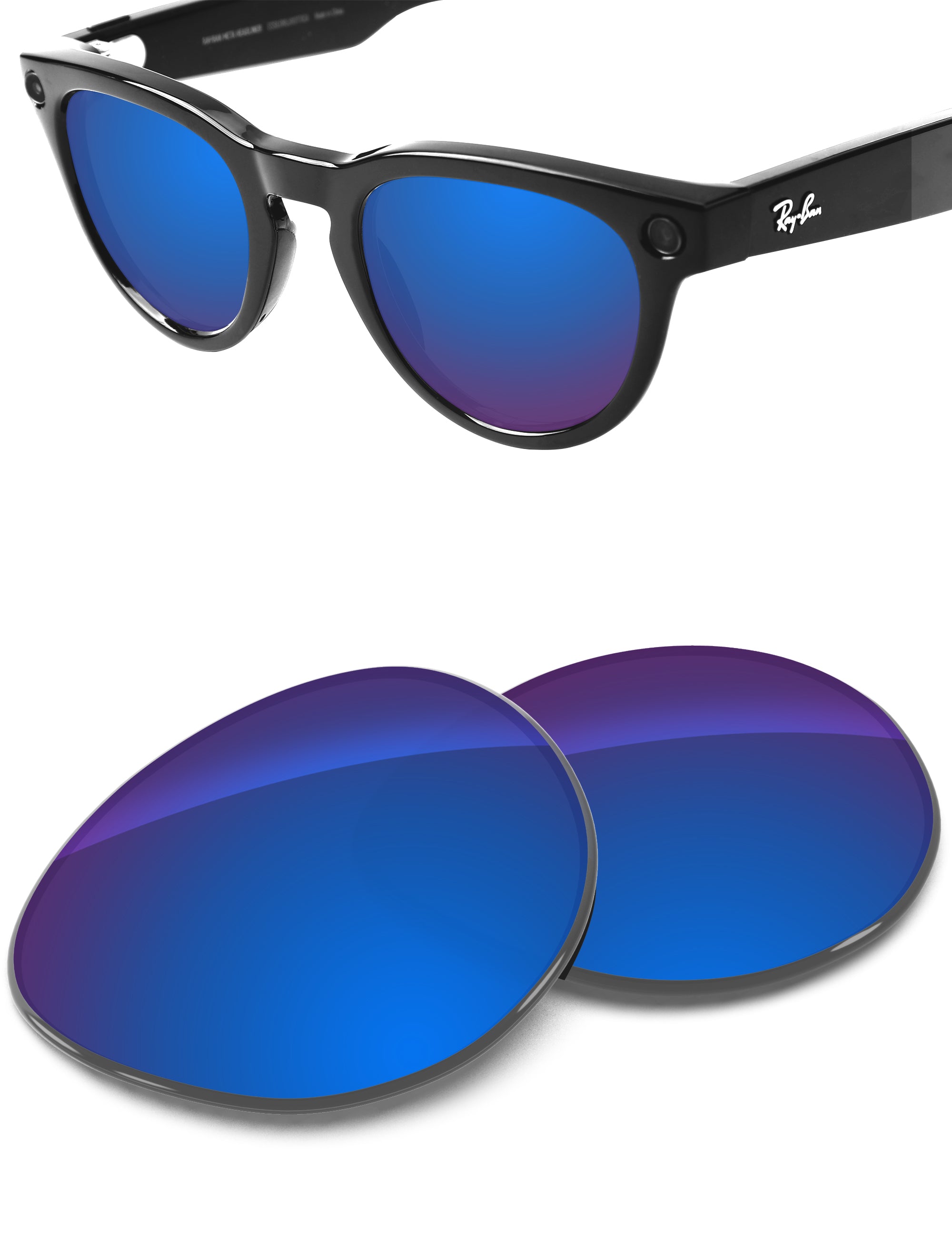 Sapphire Blue FlashMirror™-Non-Polarized