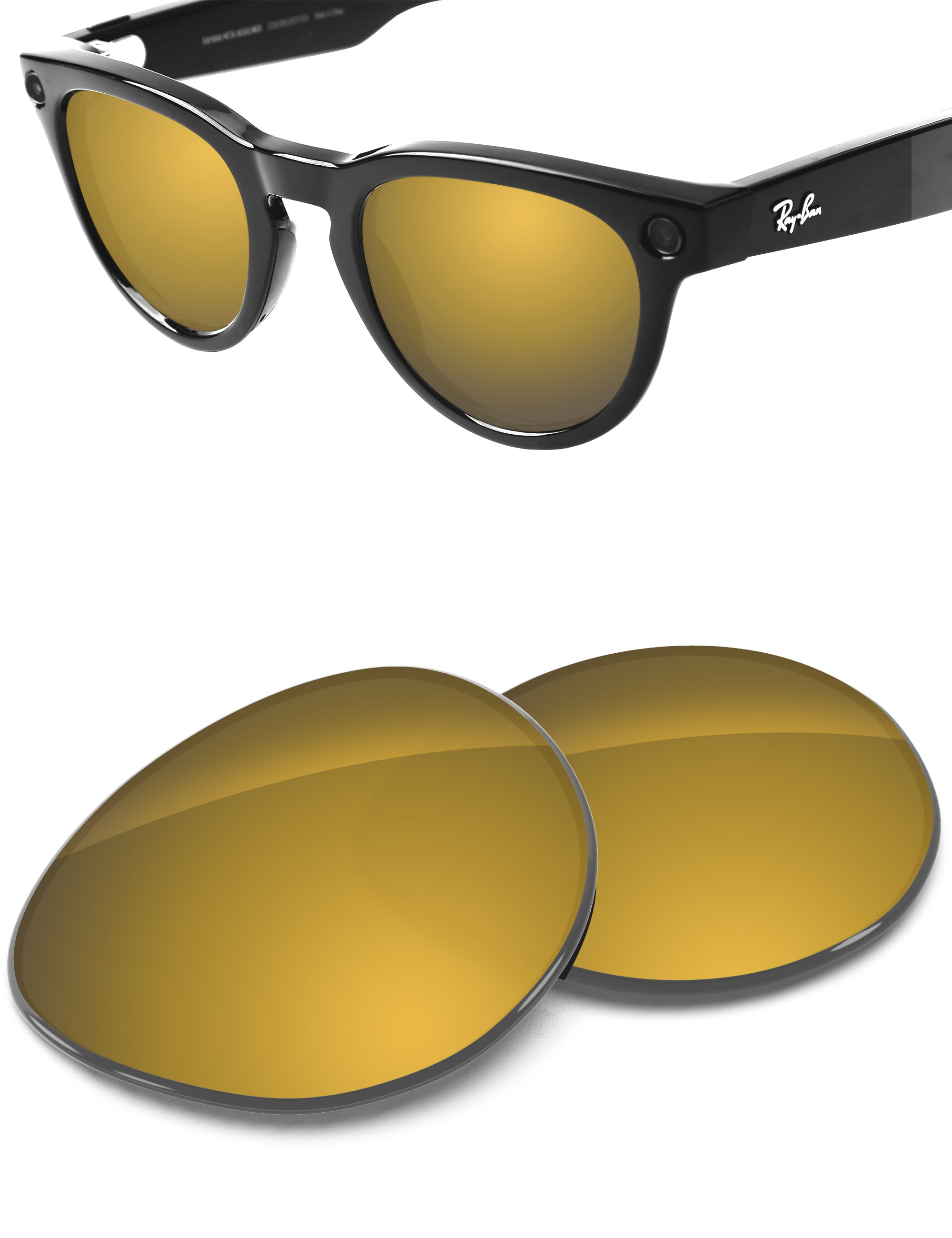Tungsten Gold FlashMirror™-Non-Polarized