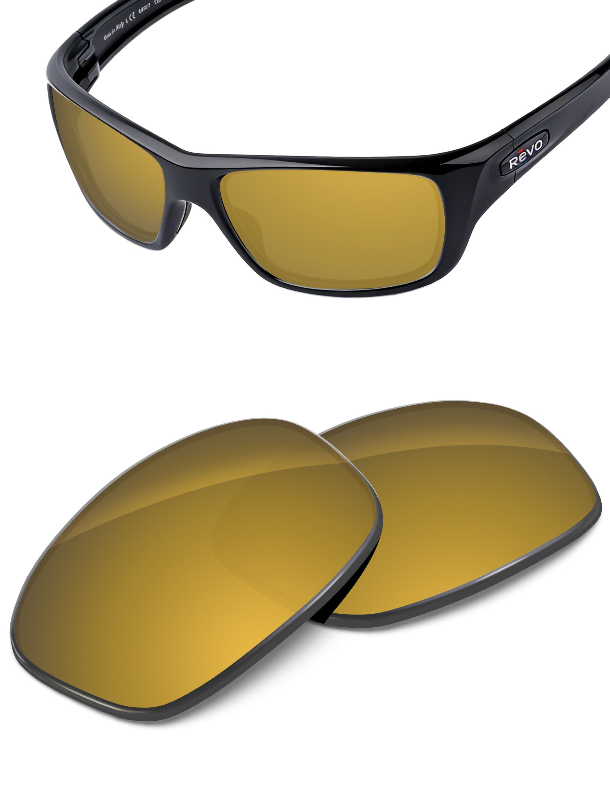 Tungsten Gold FlashMirror™-Non-Polarized