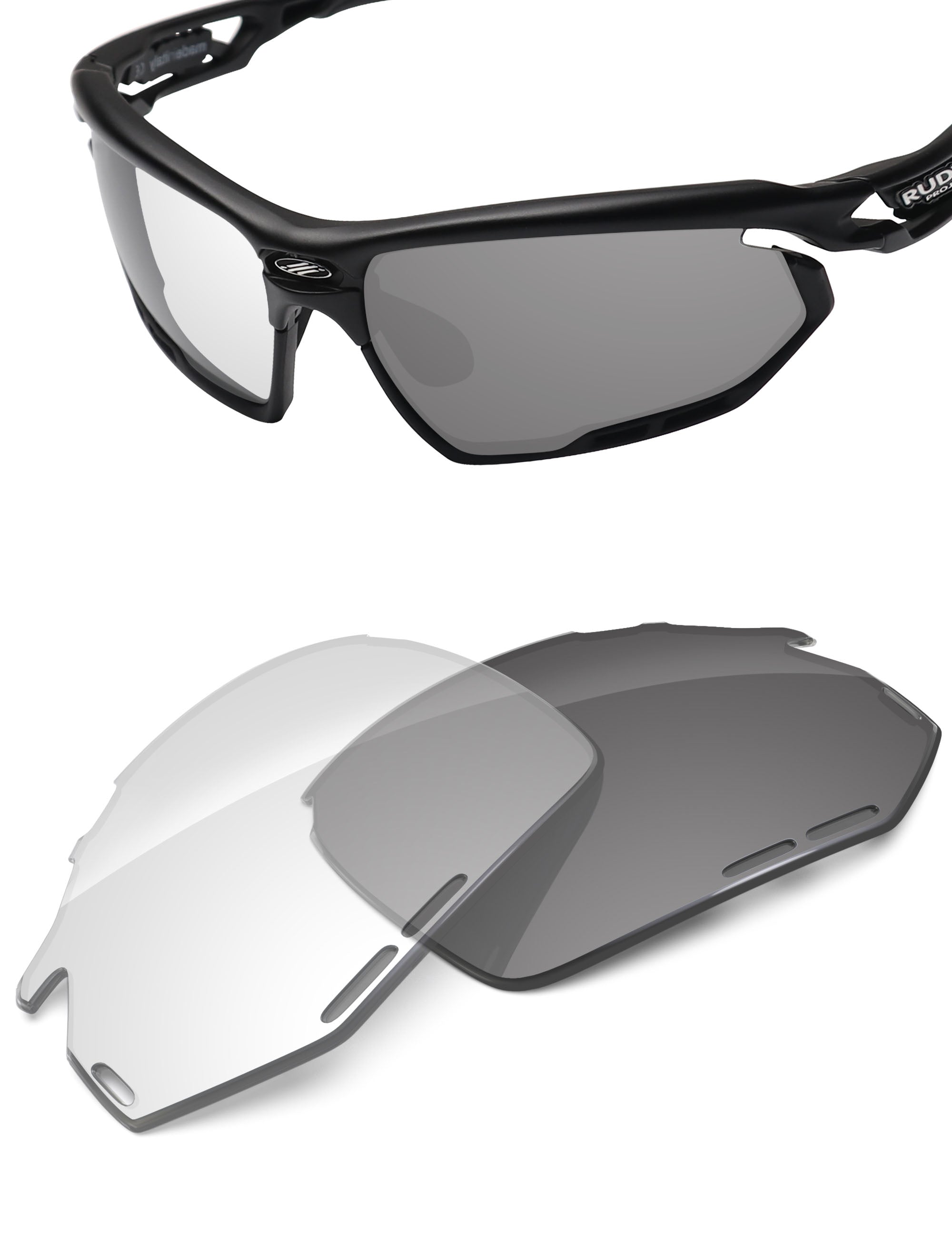 Adapt Gray Photochromic Blue Light Blocking-Non-Polarized