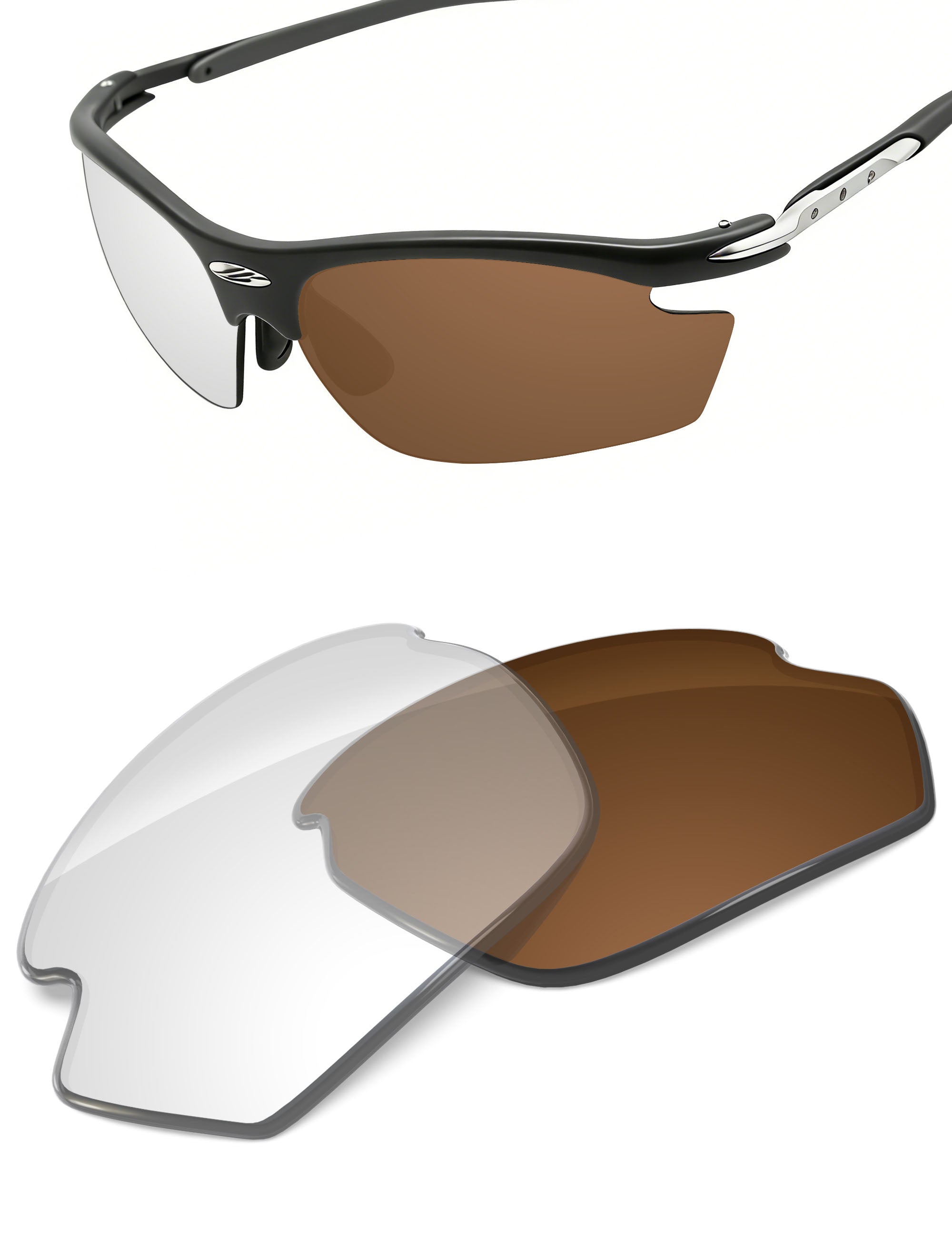 Adapt Brown Photochromic Blue Light Blocking-Non-Polarized