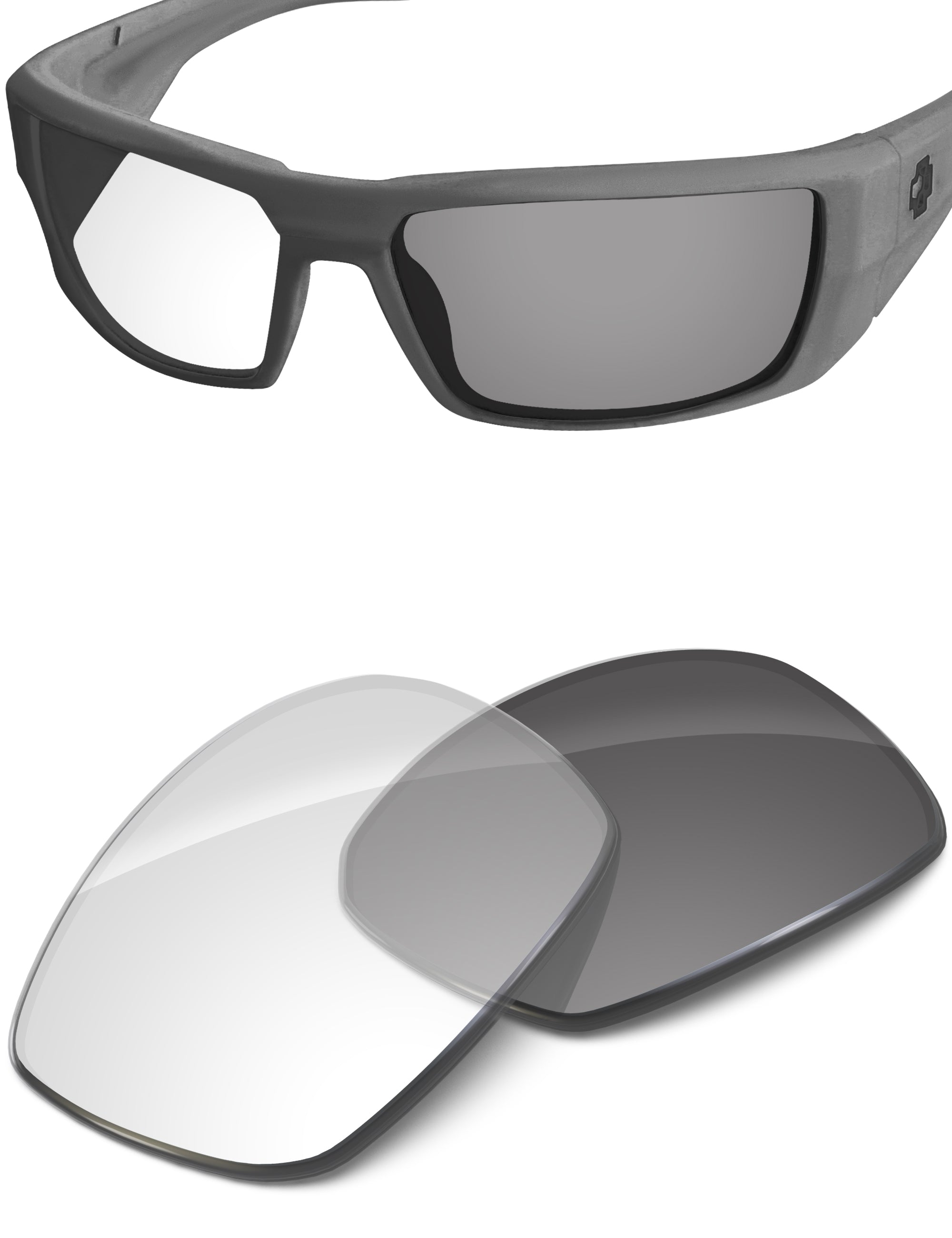 Adapt Gray Photochromic Blue Light Blocking-Non-Polarized