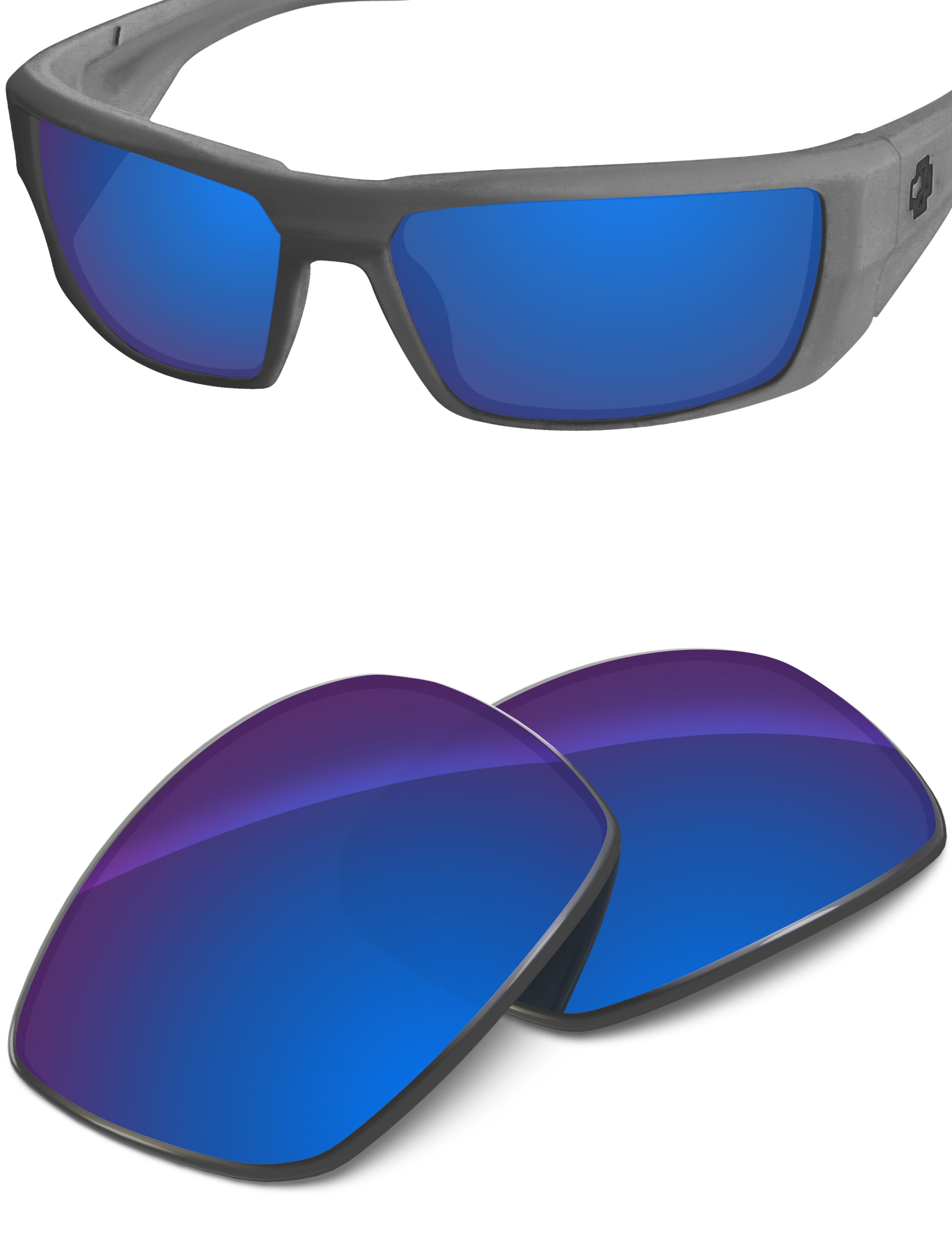 Sapphire Blue FlashMirror™-Non-Polarized
