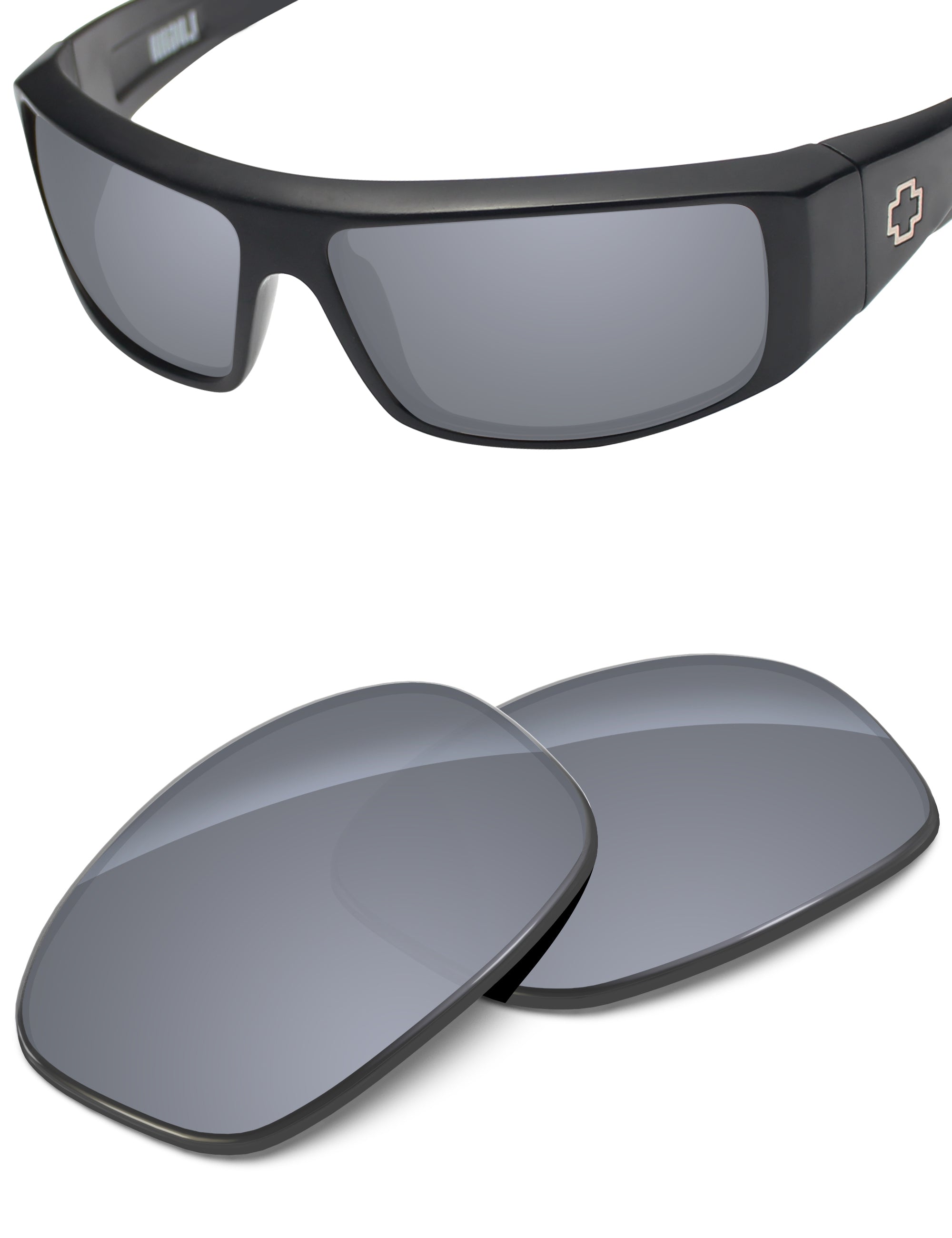 Silver Metallic FlashMirror™-Non-Polarized