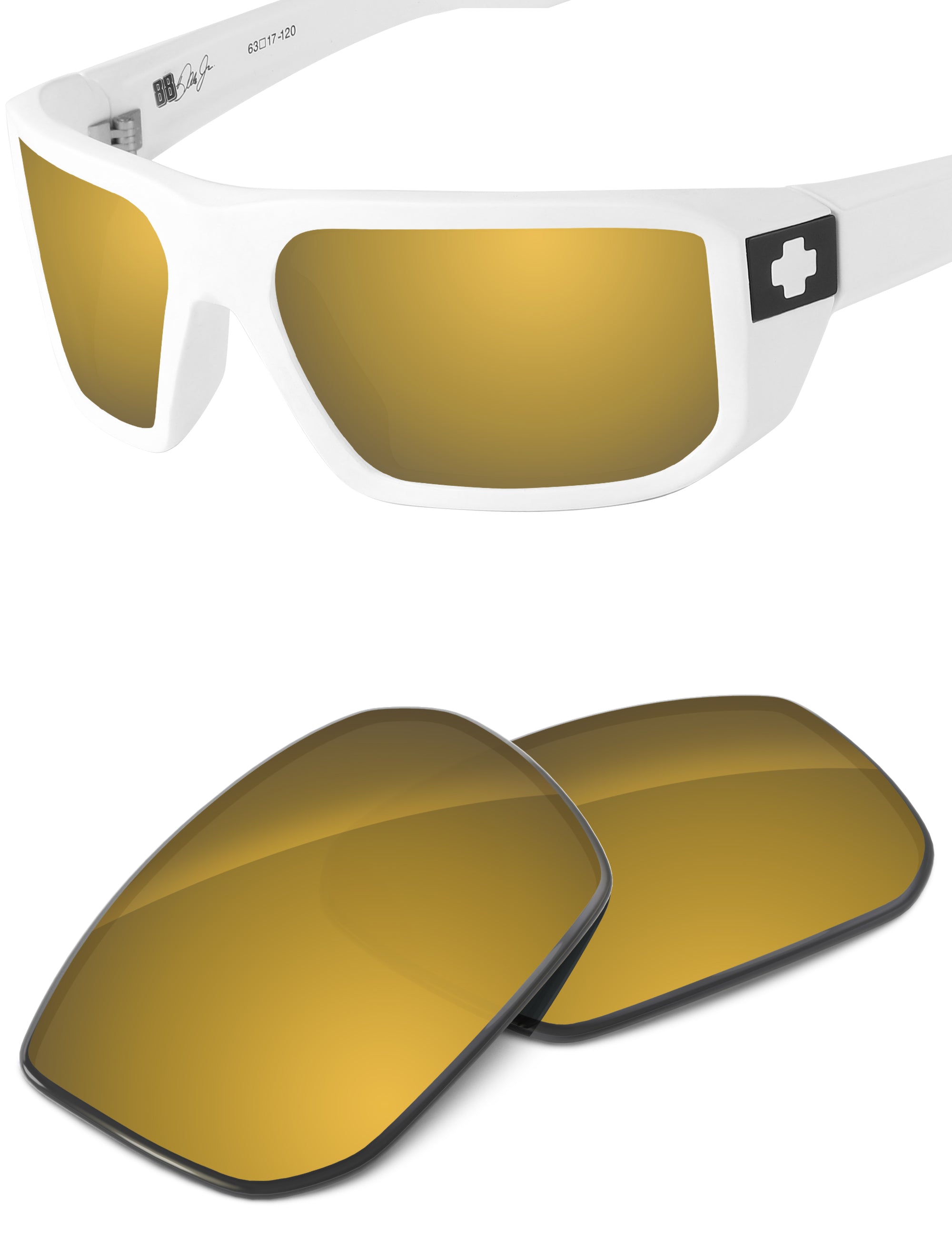 Tungsten Gold FlashMirror™-Non-Polarized