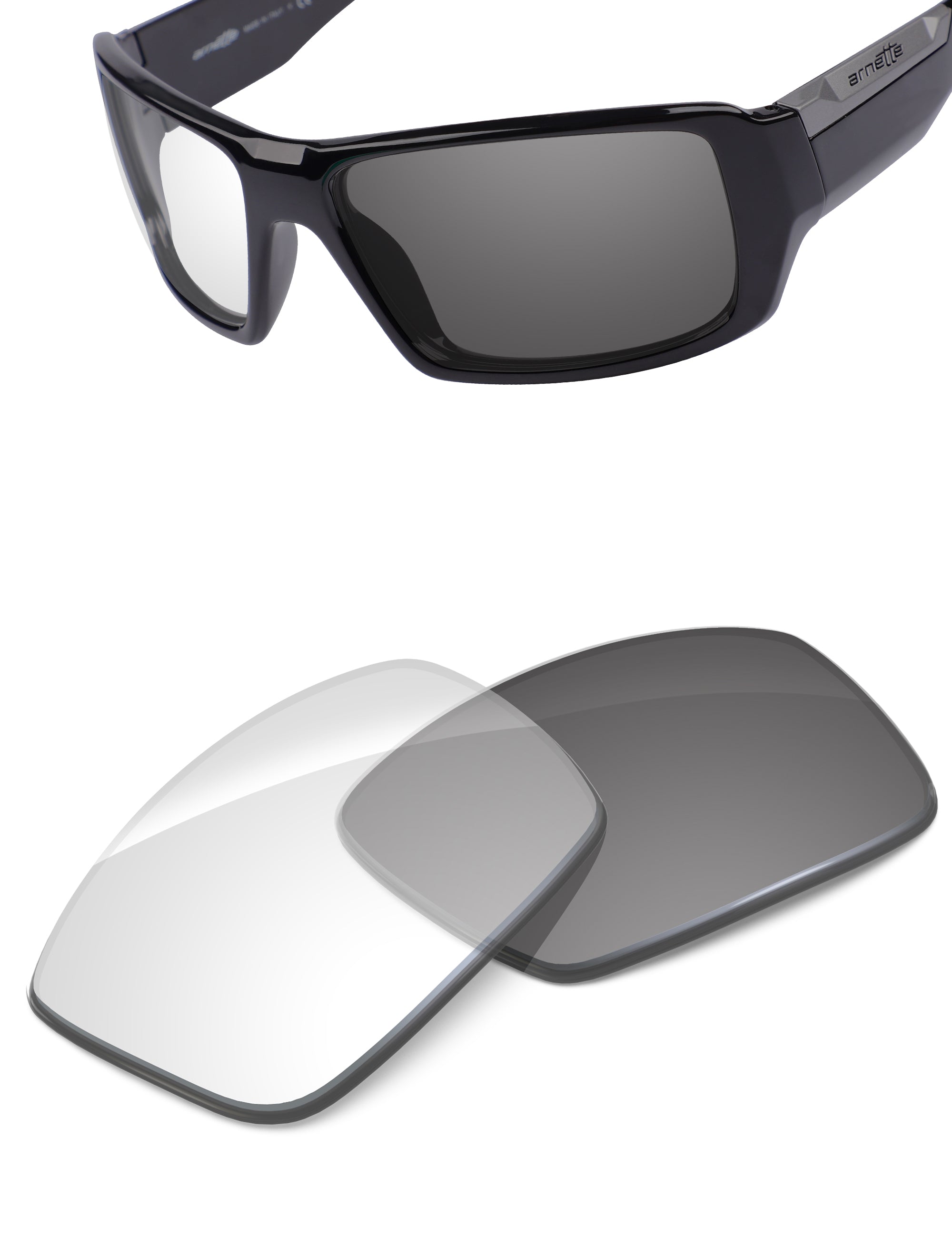 Adapt Gray Photochromic Blue Light Blocking-Non-Polarized