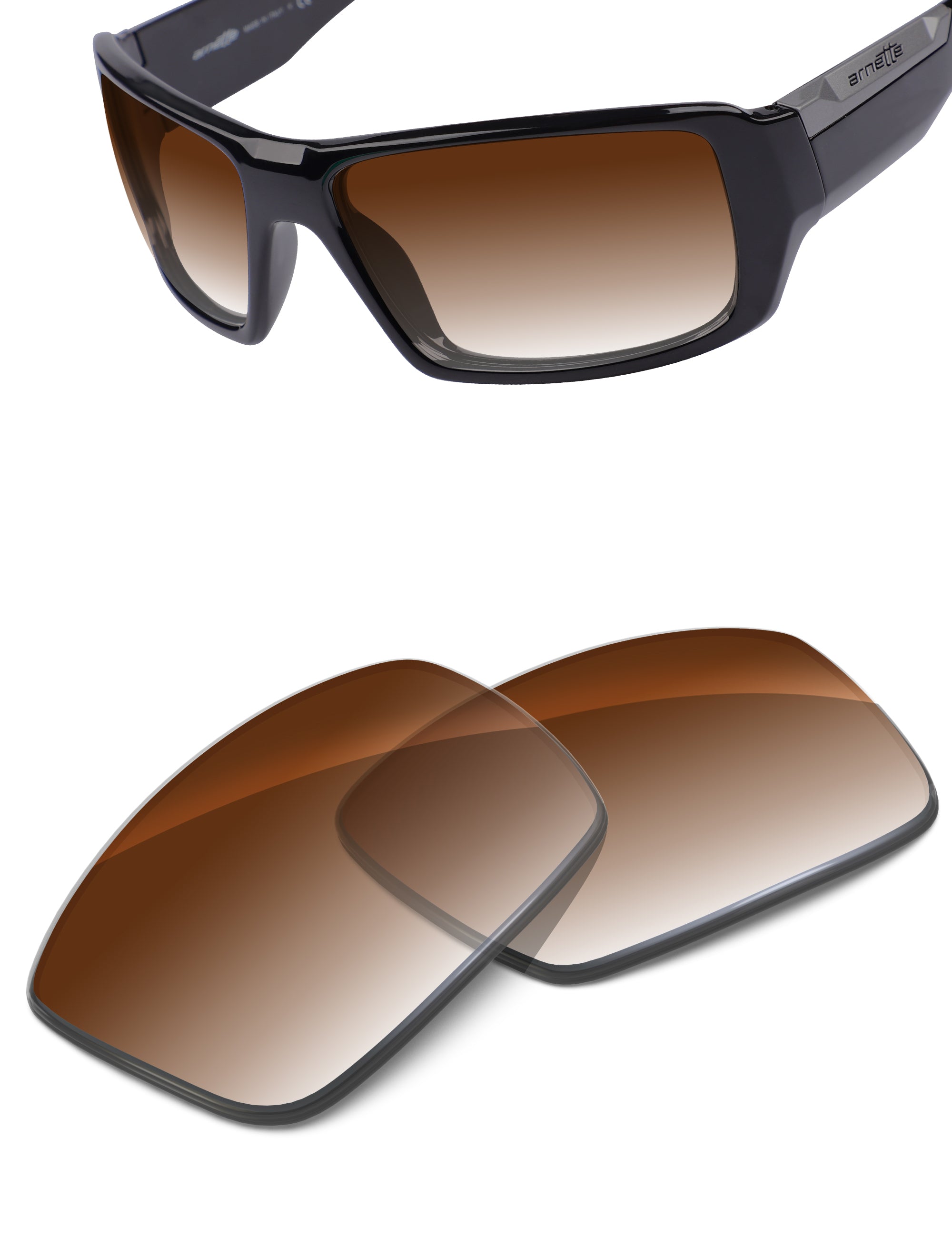 Brown Gradient-Non-Polarized