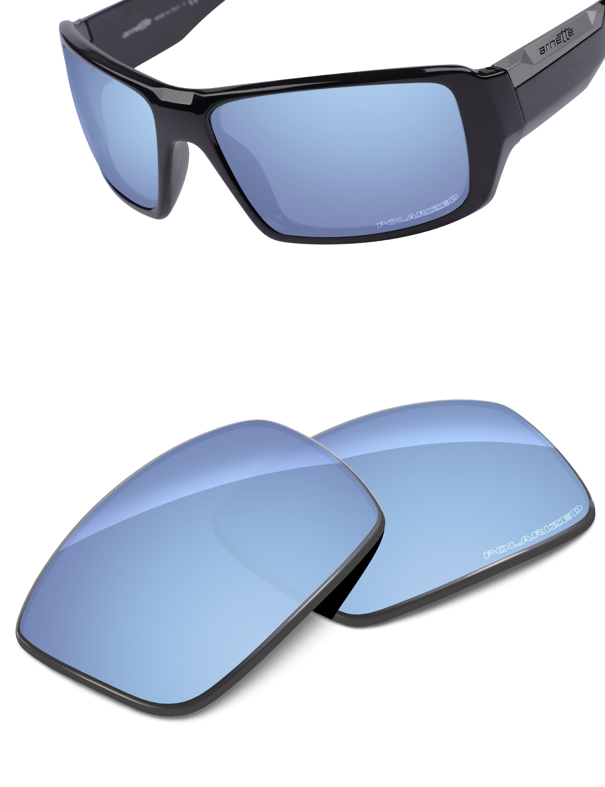 Aqua Blue FlashMirror™-Polarized