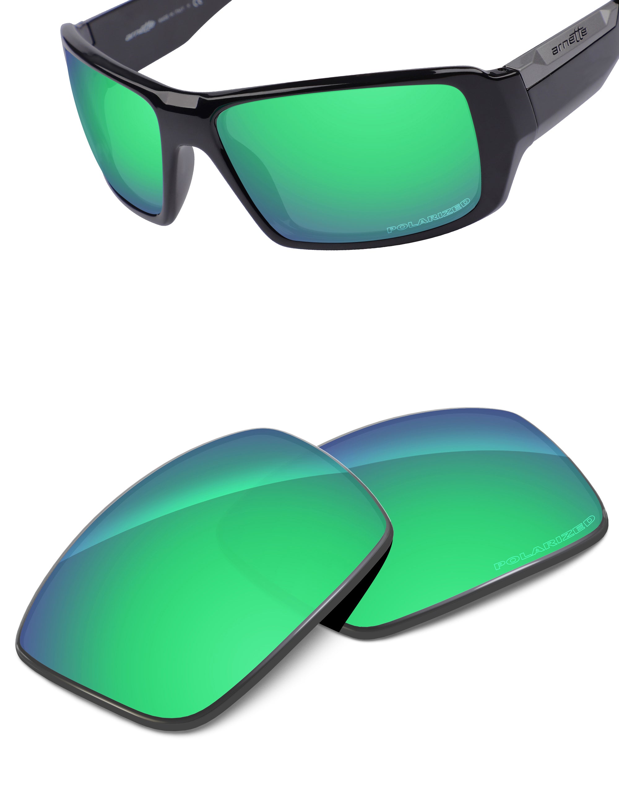 Emerald Green FlashMirror™-Polarized