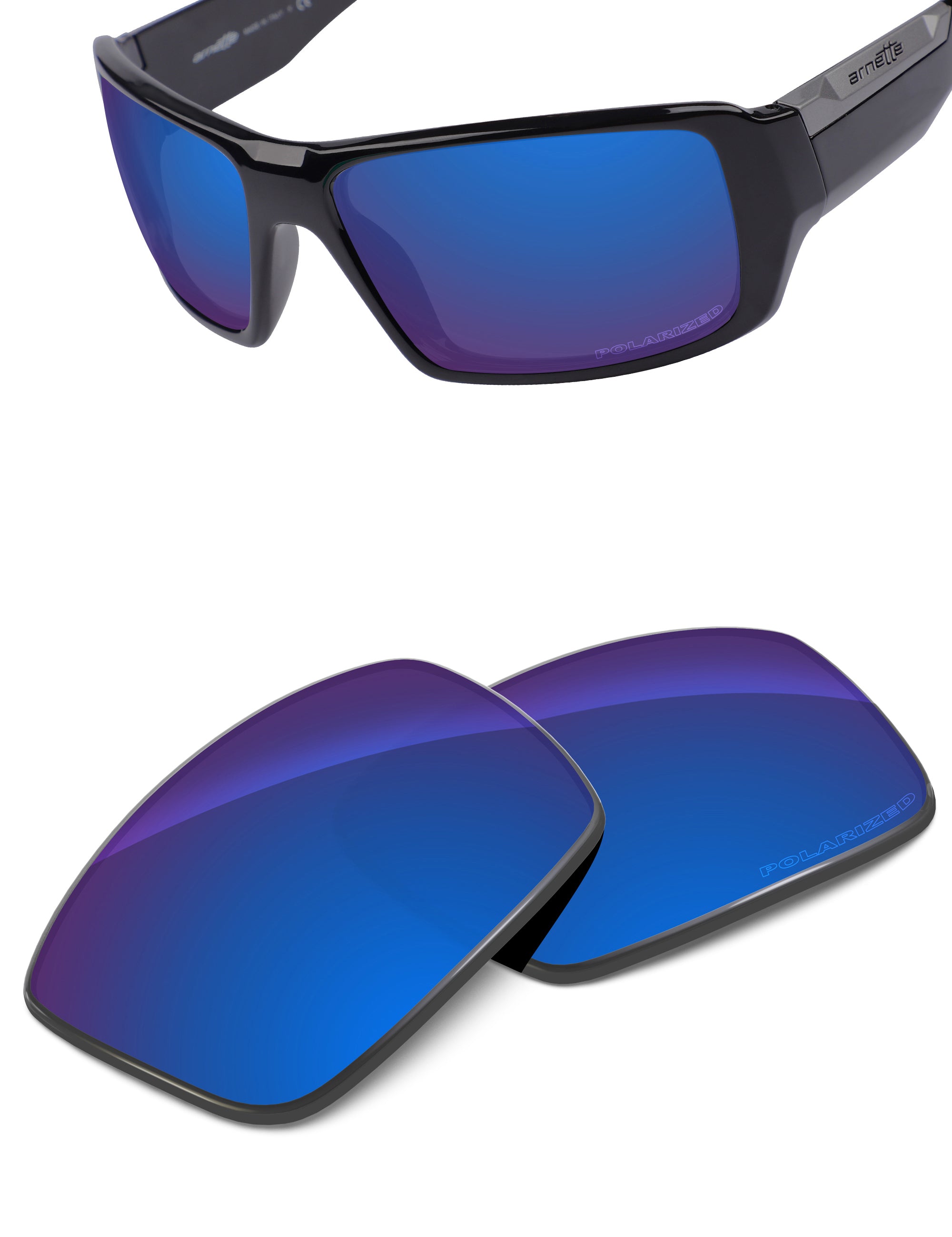 Sapphire Blue FlashMirror™-Polarized