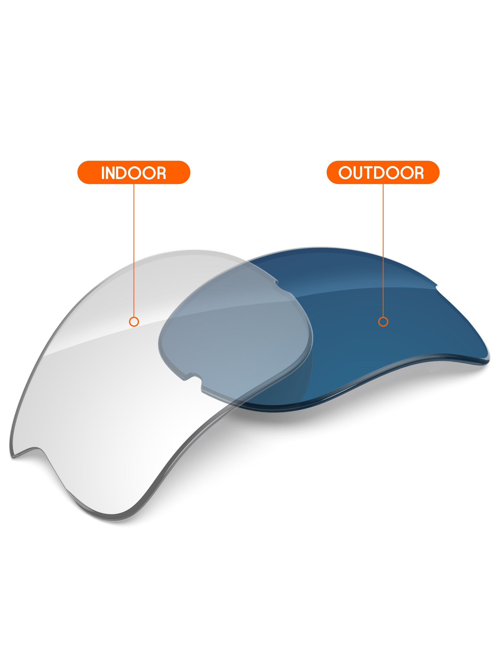 Adapt Blue Photochromic-Non-Polarized
