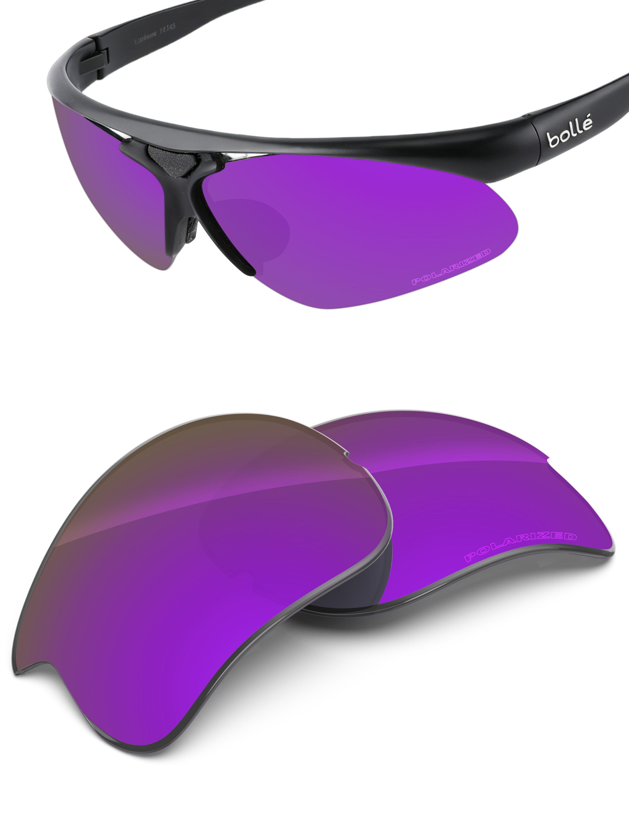 Plum Purple FlashMirror™-Polarized