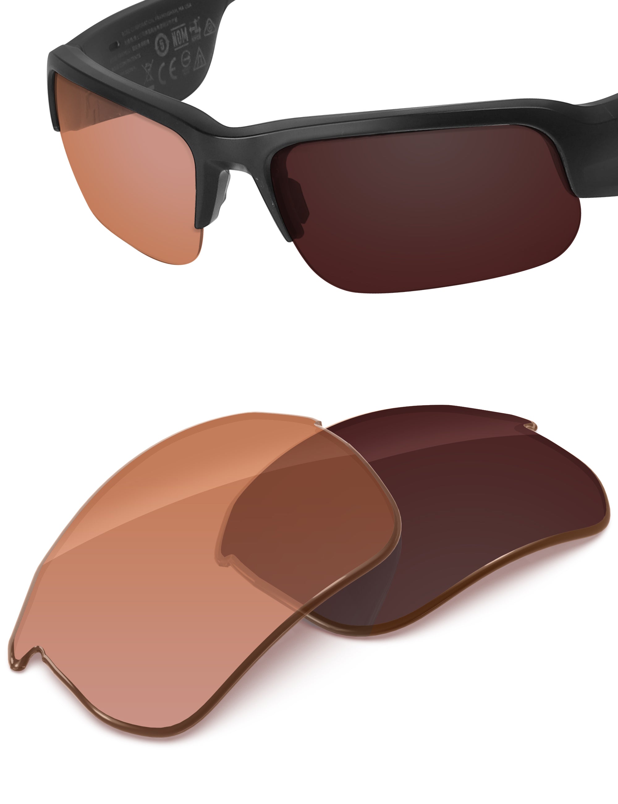 Orange Tint Photochromic-Non-Polarized