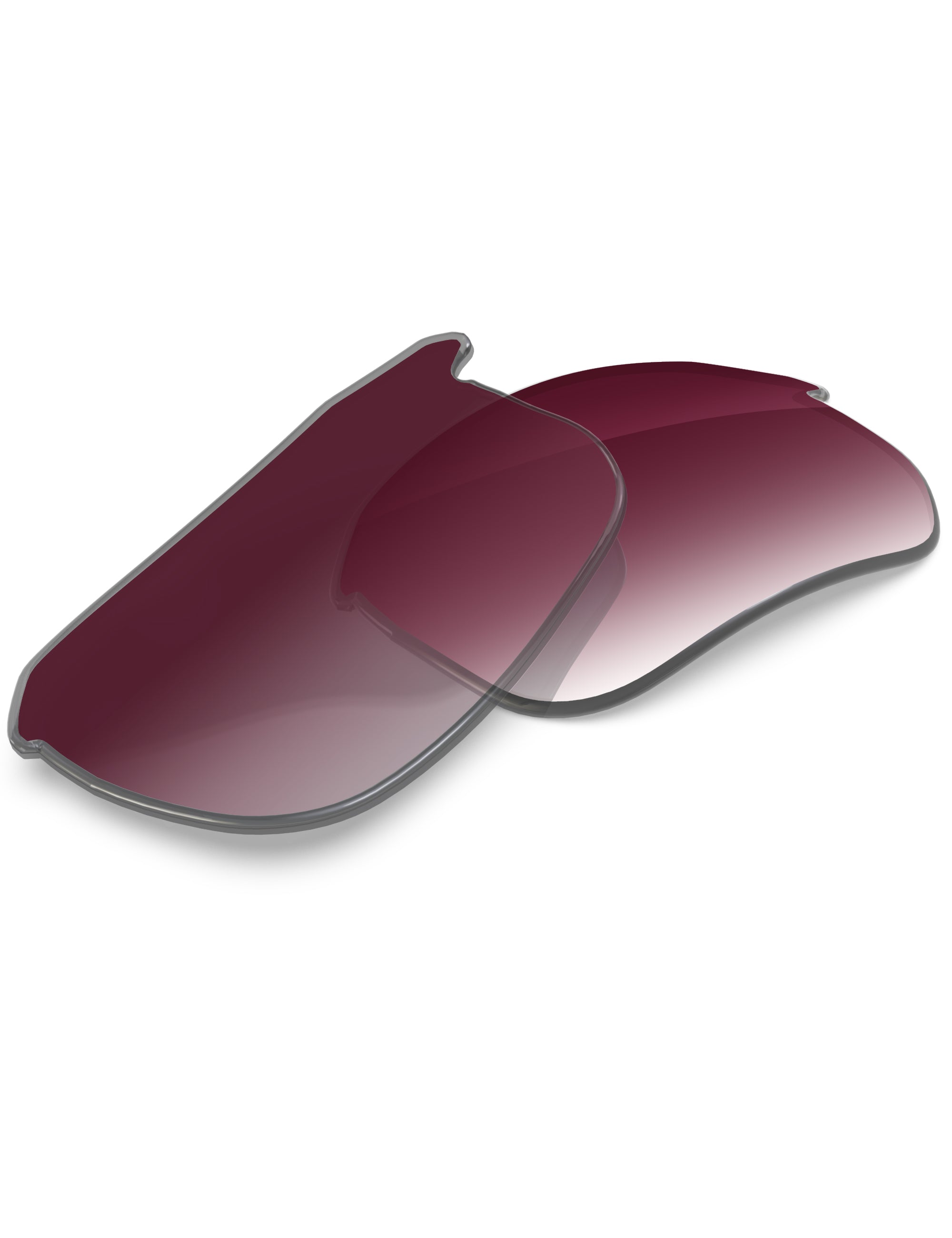 Wine Red Gradient-Non-Polarized