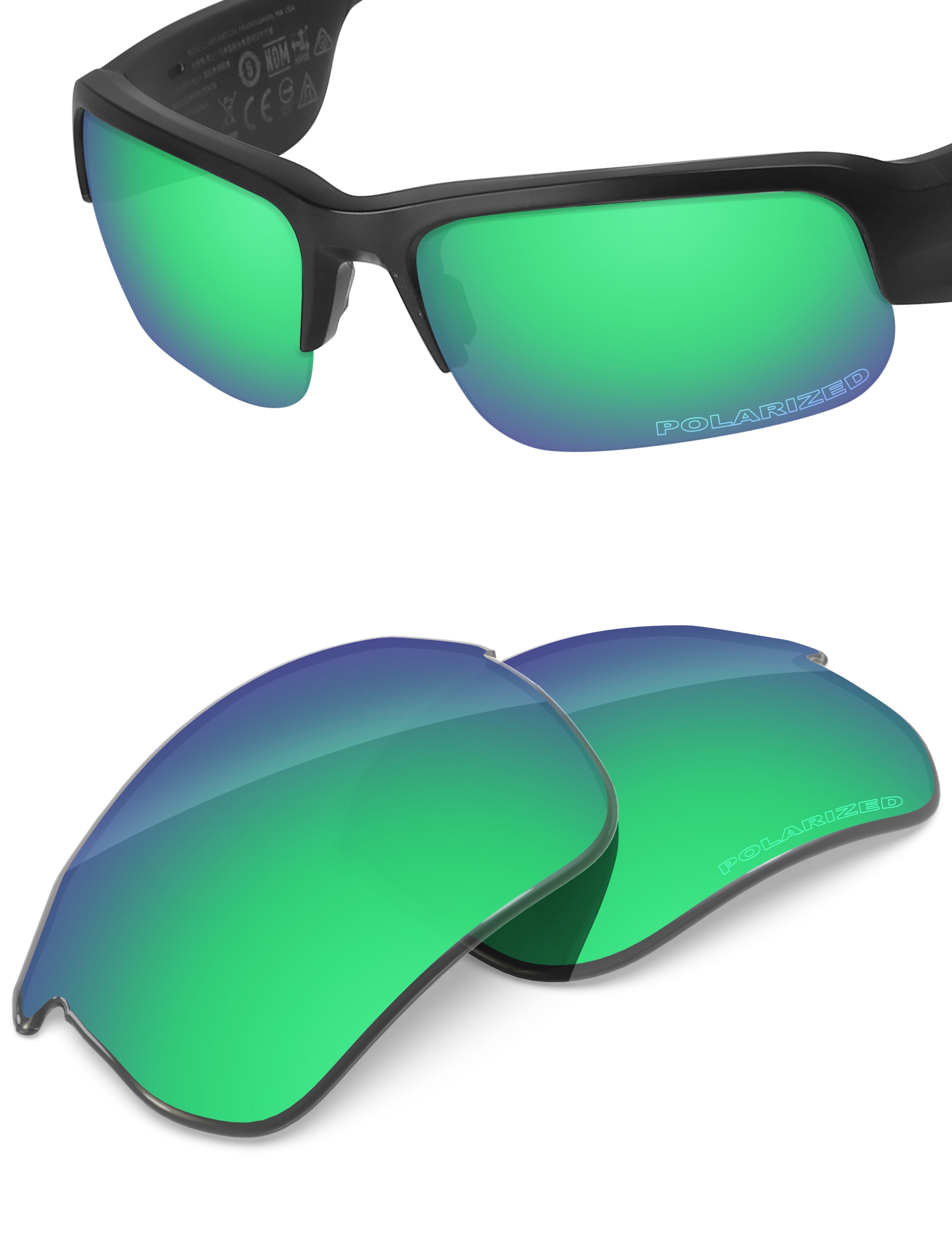 Emerald Green FlashMirror™-Polarized