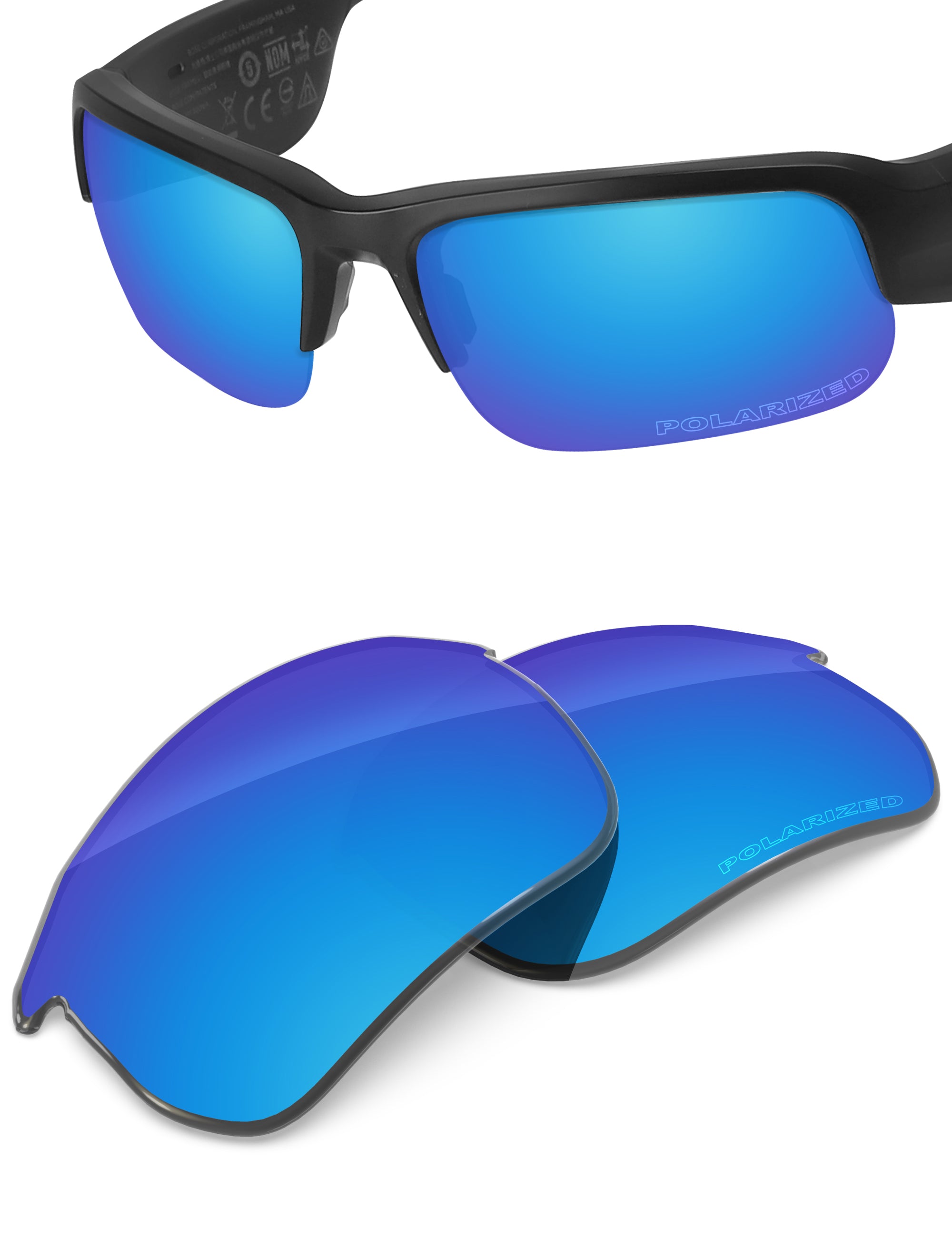 Sky Blue FlashMirror™-Polarized