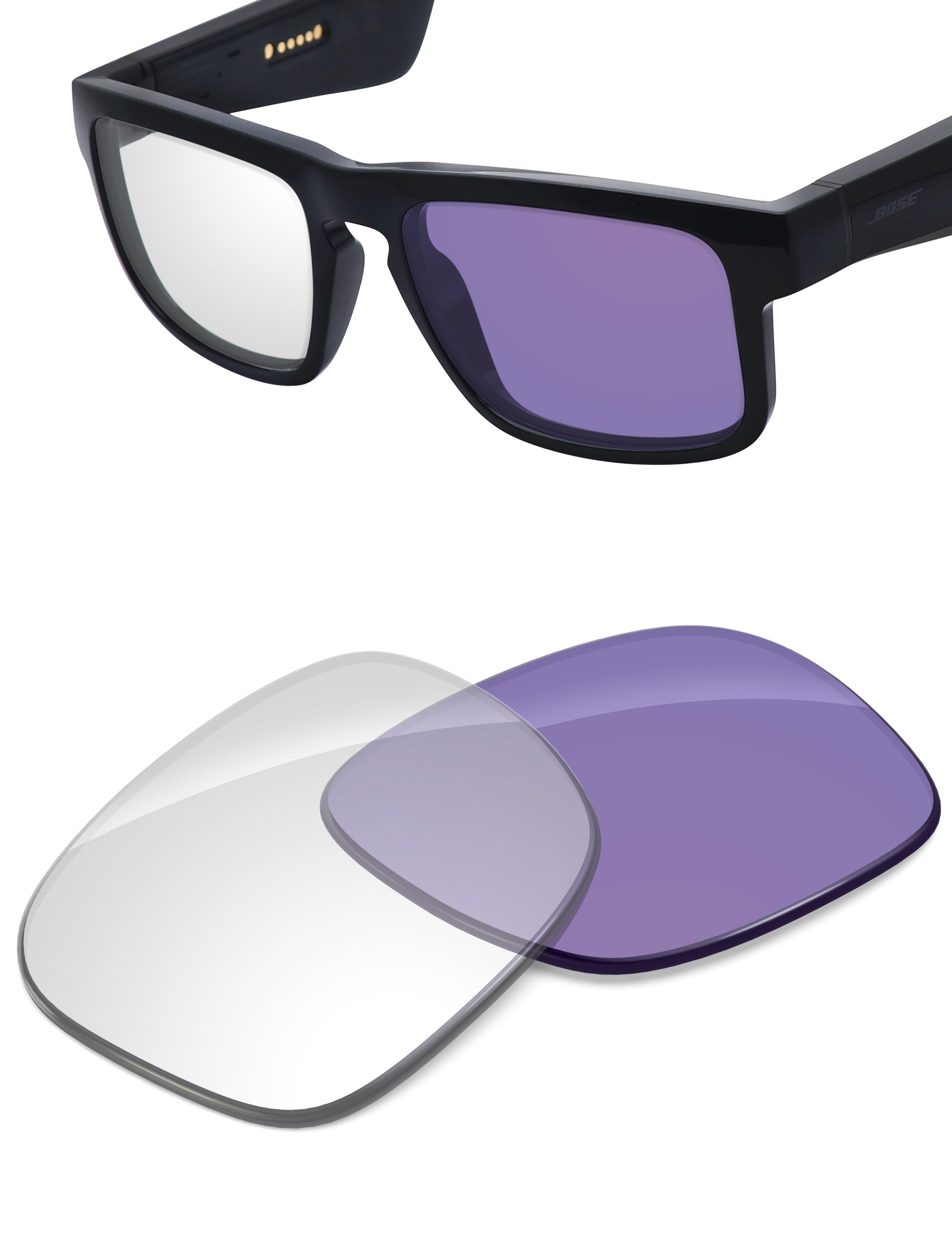 Adapt Purple Photochromic-Non-Polarized