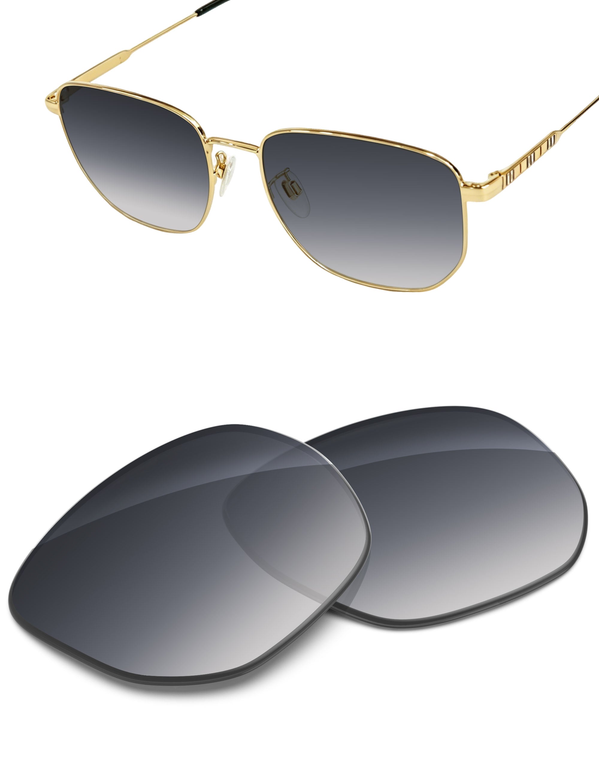 Gray Gradient-Non-Polarized