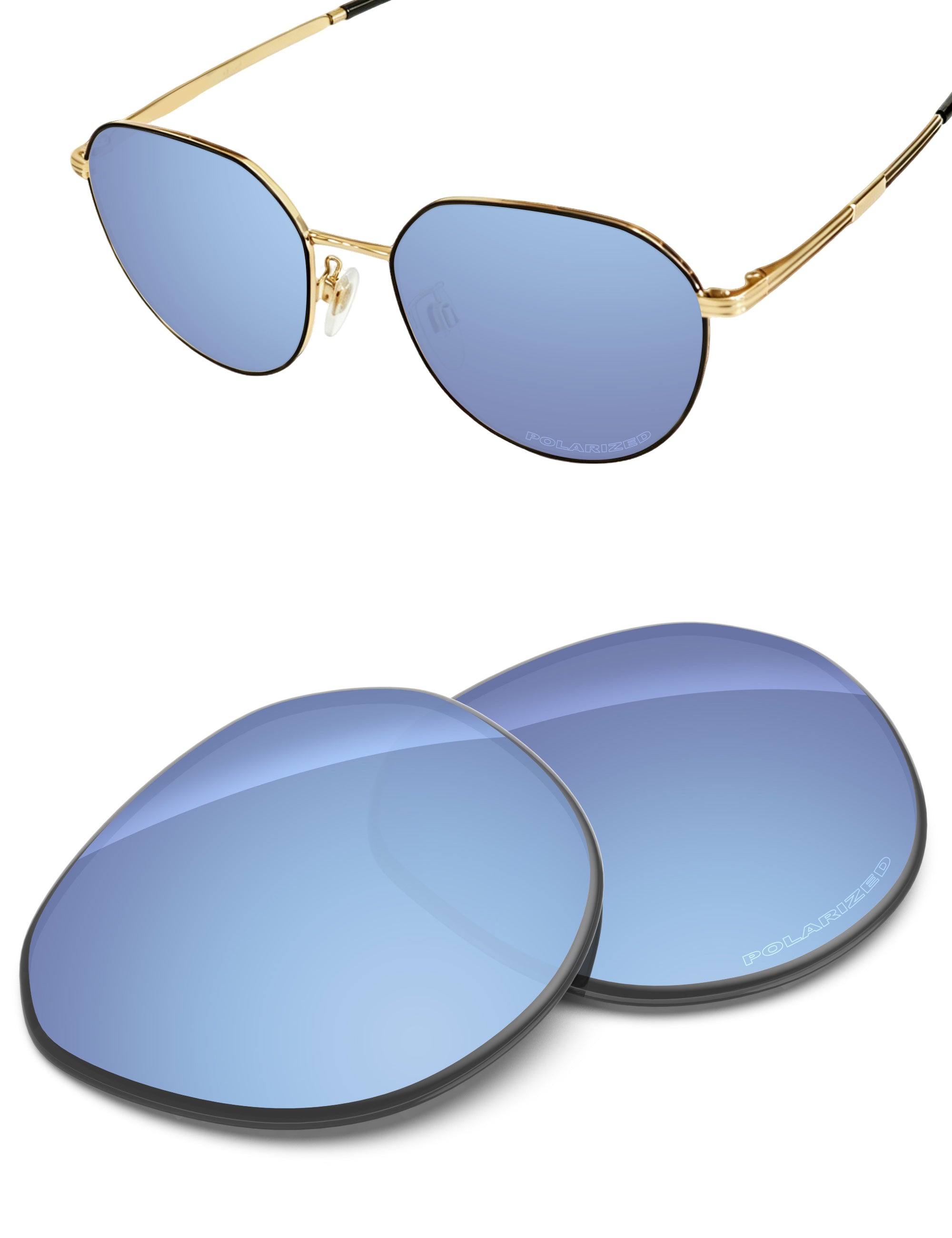 Aqua Blue FlashMirror™-Polarized