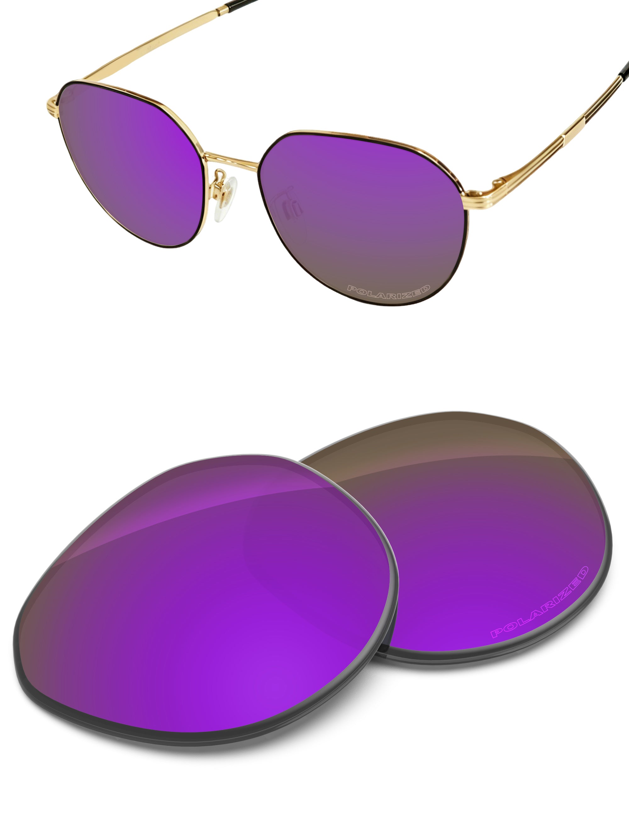 Plum Purple FlashMirror™-Polarized