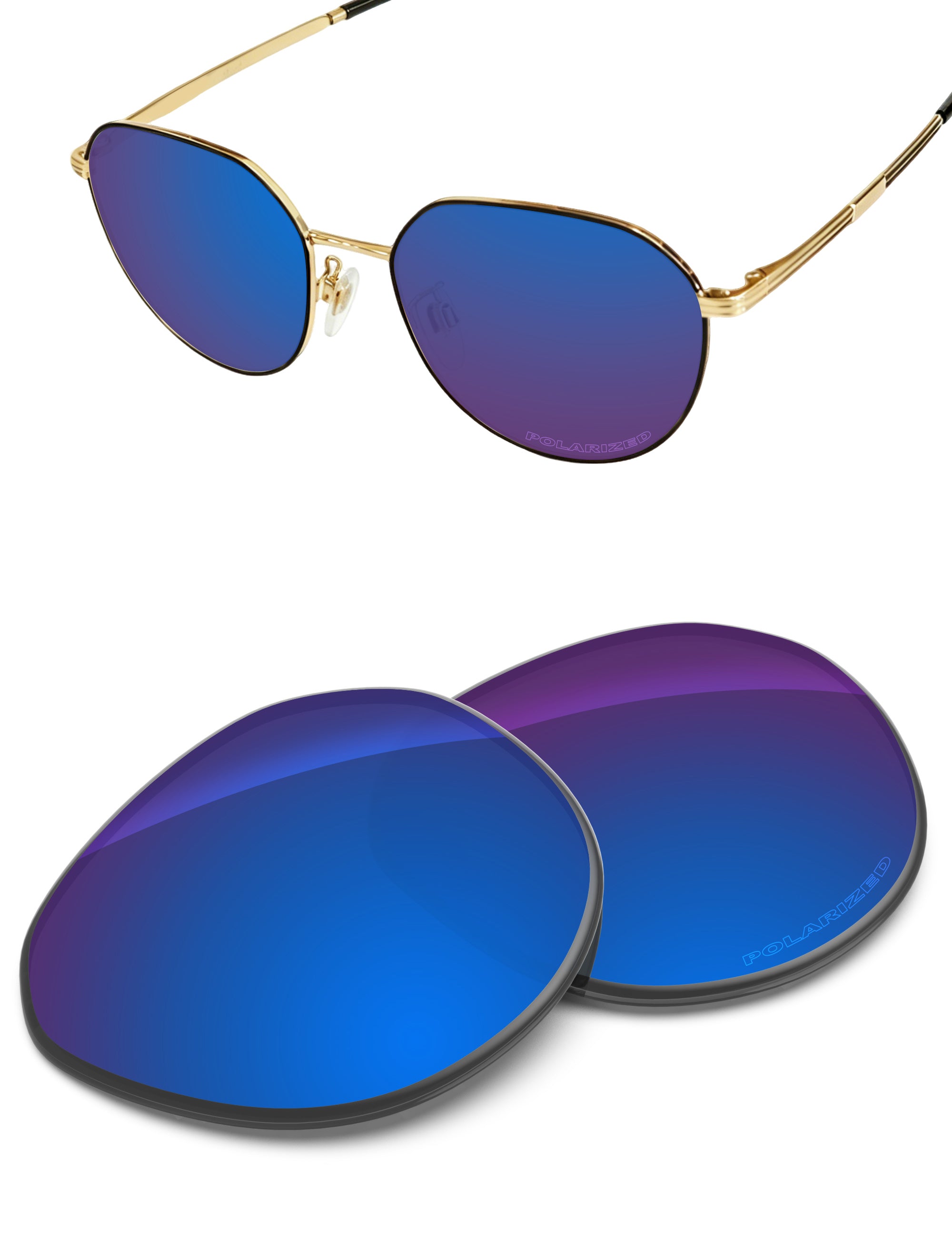 Sapphire Blue FlashMirror™-Polarized