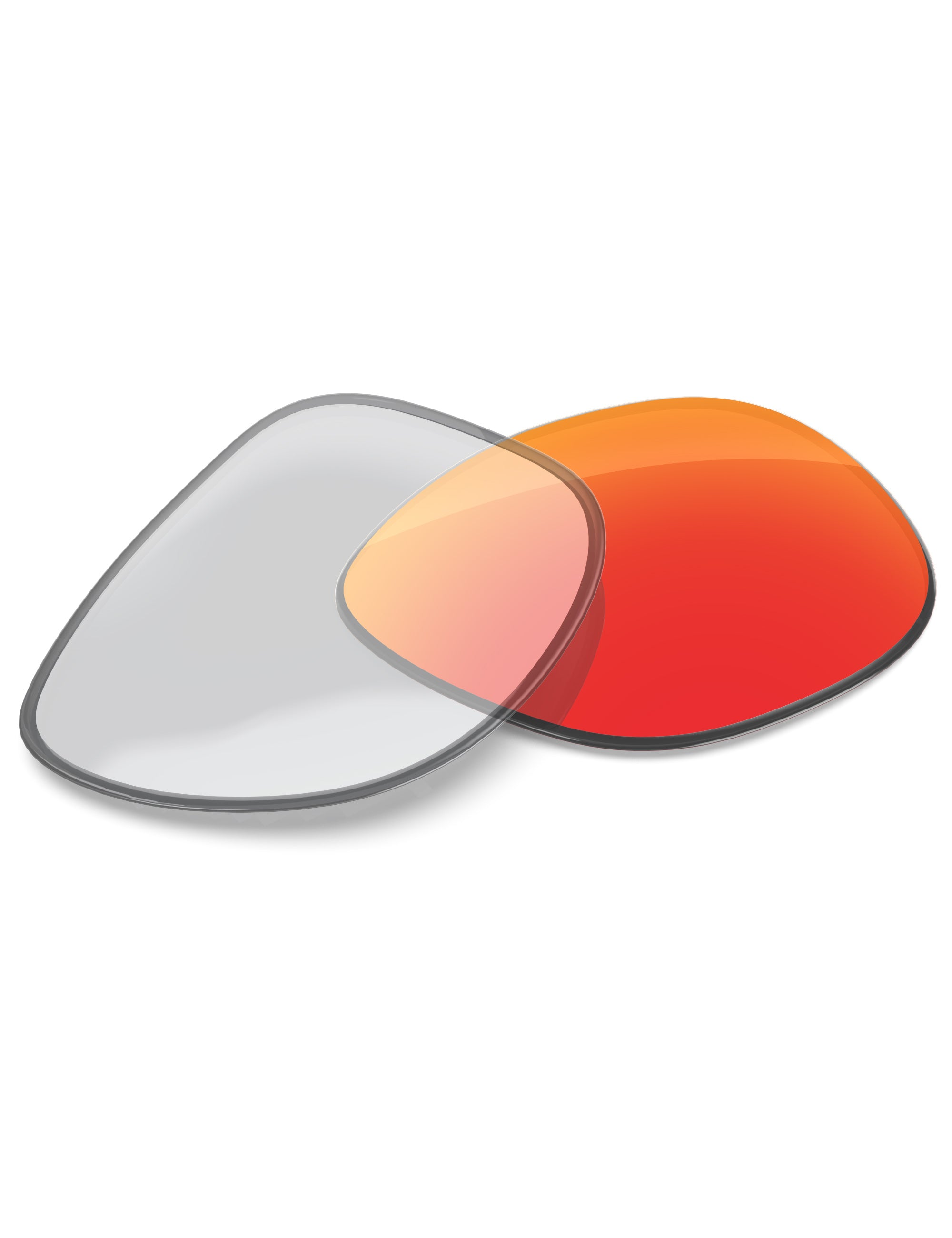 Fire Red FlashMirror™ Photochromic-Non-Polarized