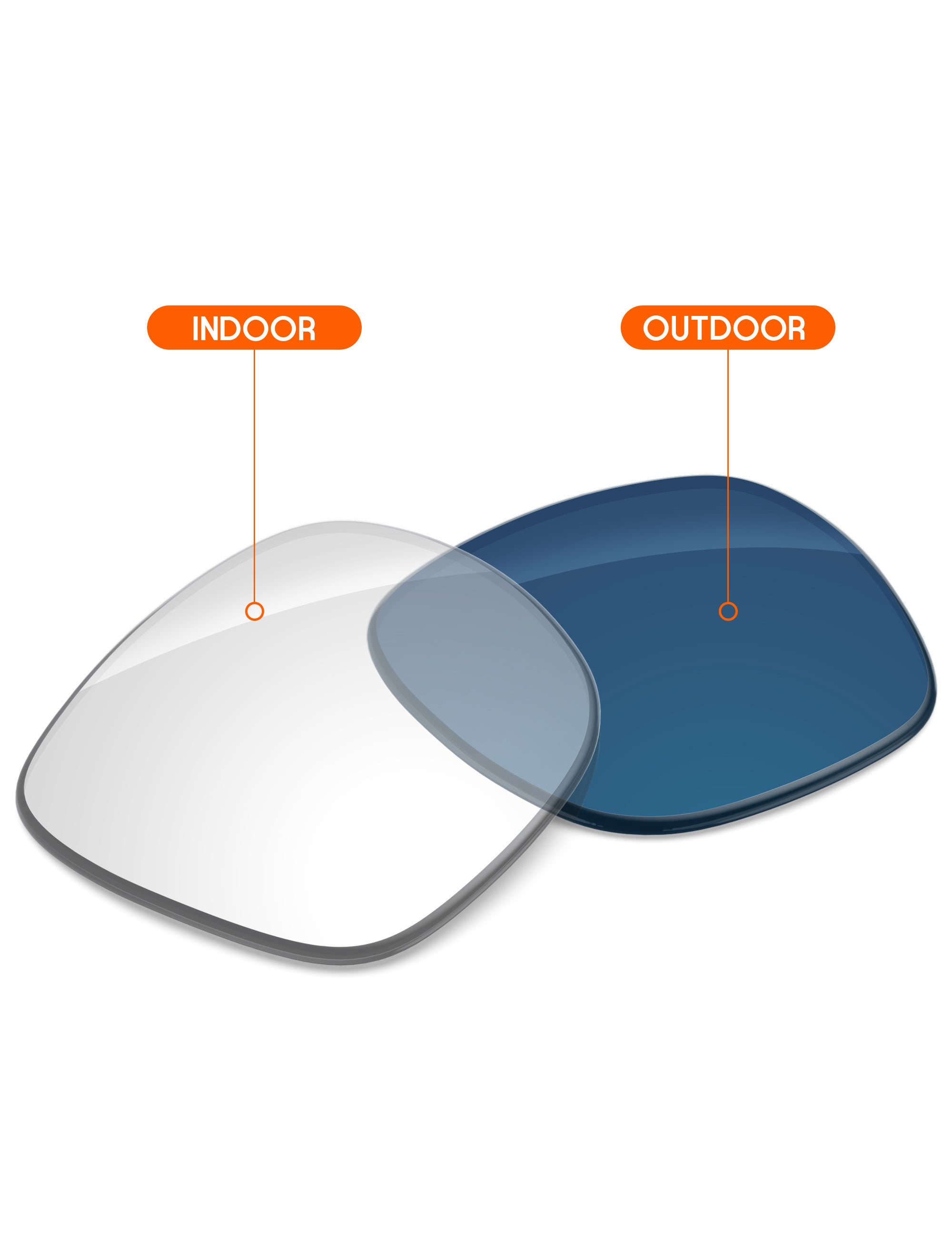 Adapt Blue Photochromic-Non-Polarized