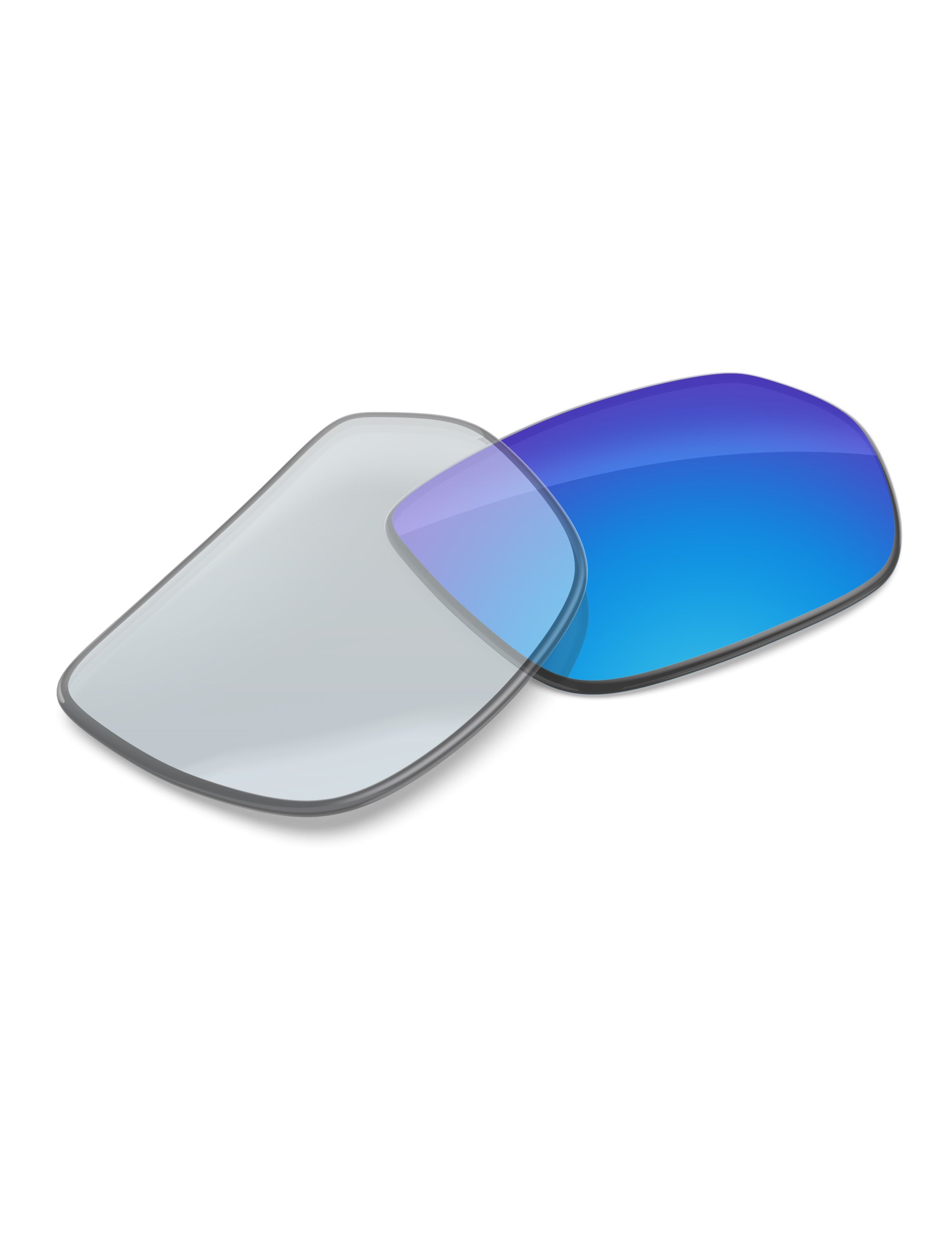 Sky Blue FlashMirror™ Photochromic-Non-Polarized