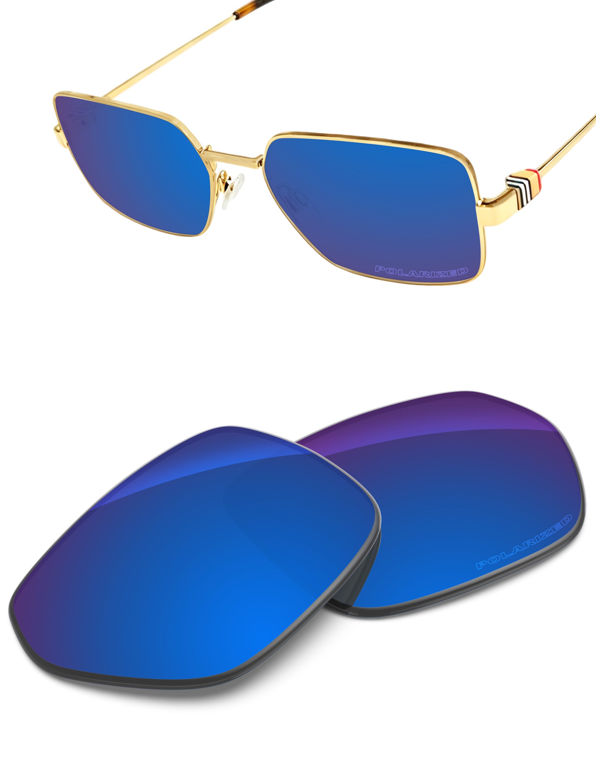 Sapphire Blue FlashMirror™-Polarized