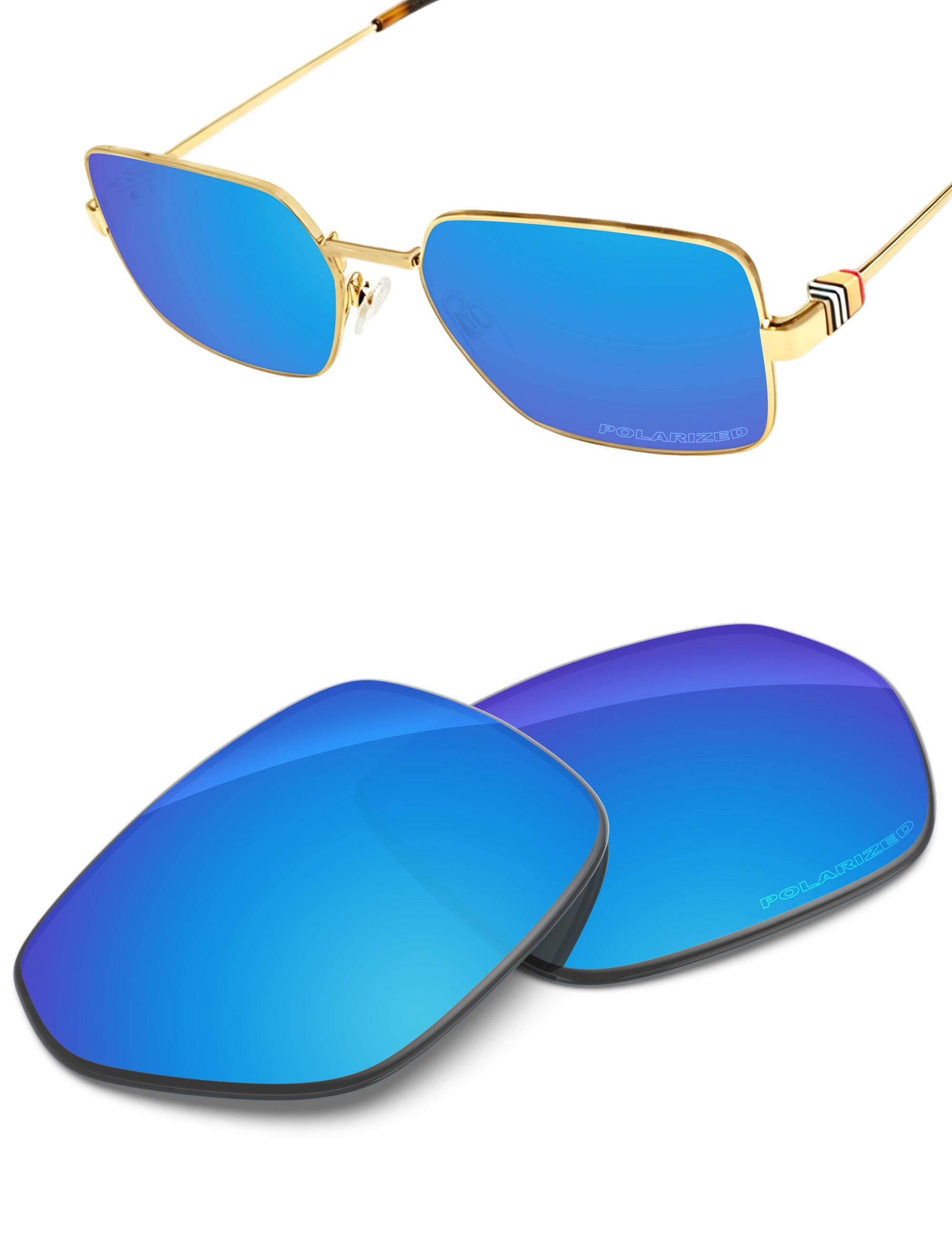 Sky Blue FlashMirror™-Polarized