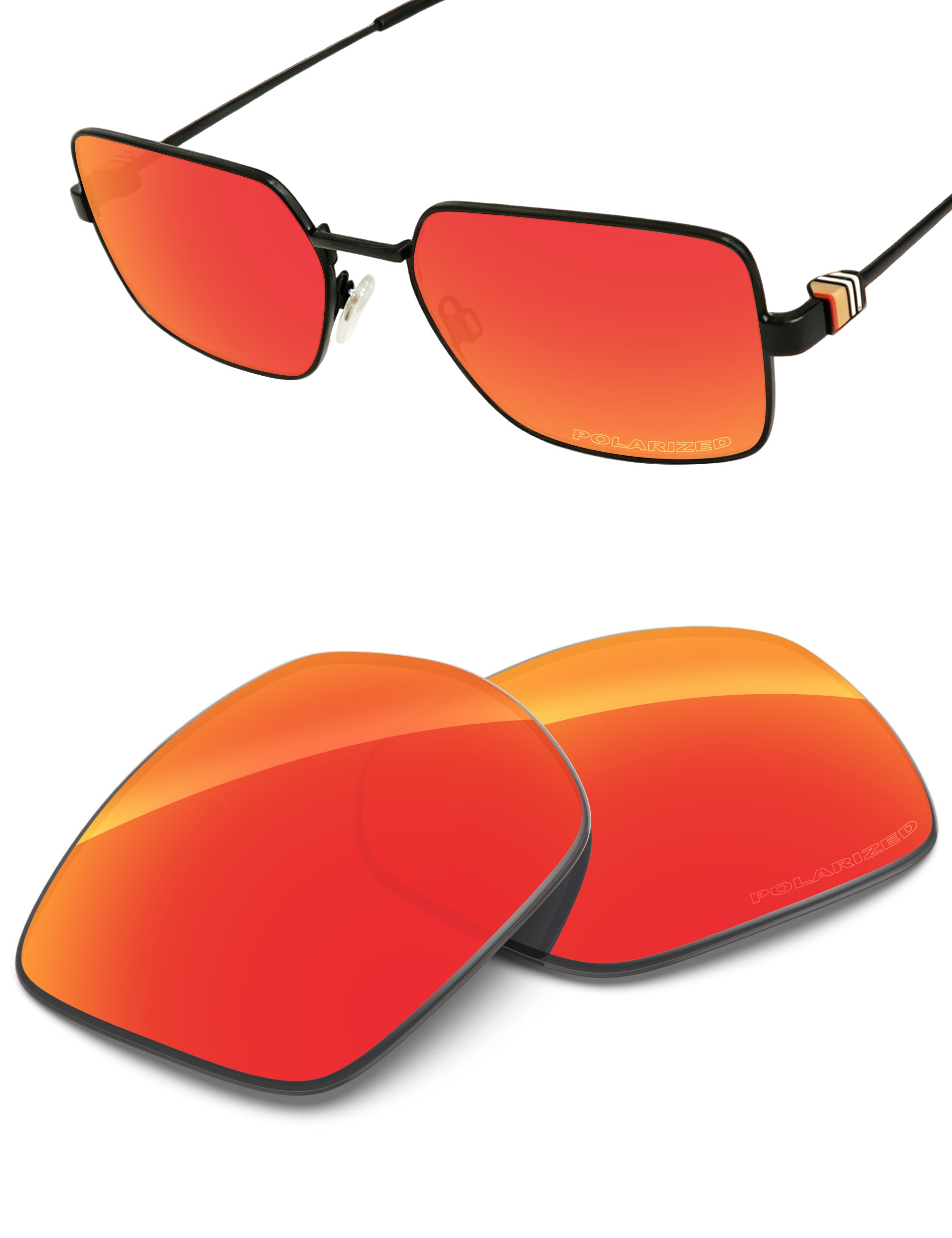 Fire Red FlashMirror™-Polarized