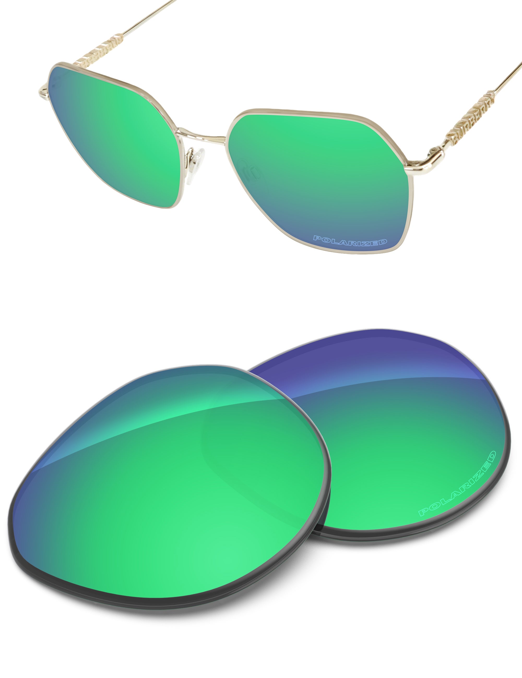 Emerald Green FlashMirror™-Polarized
